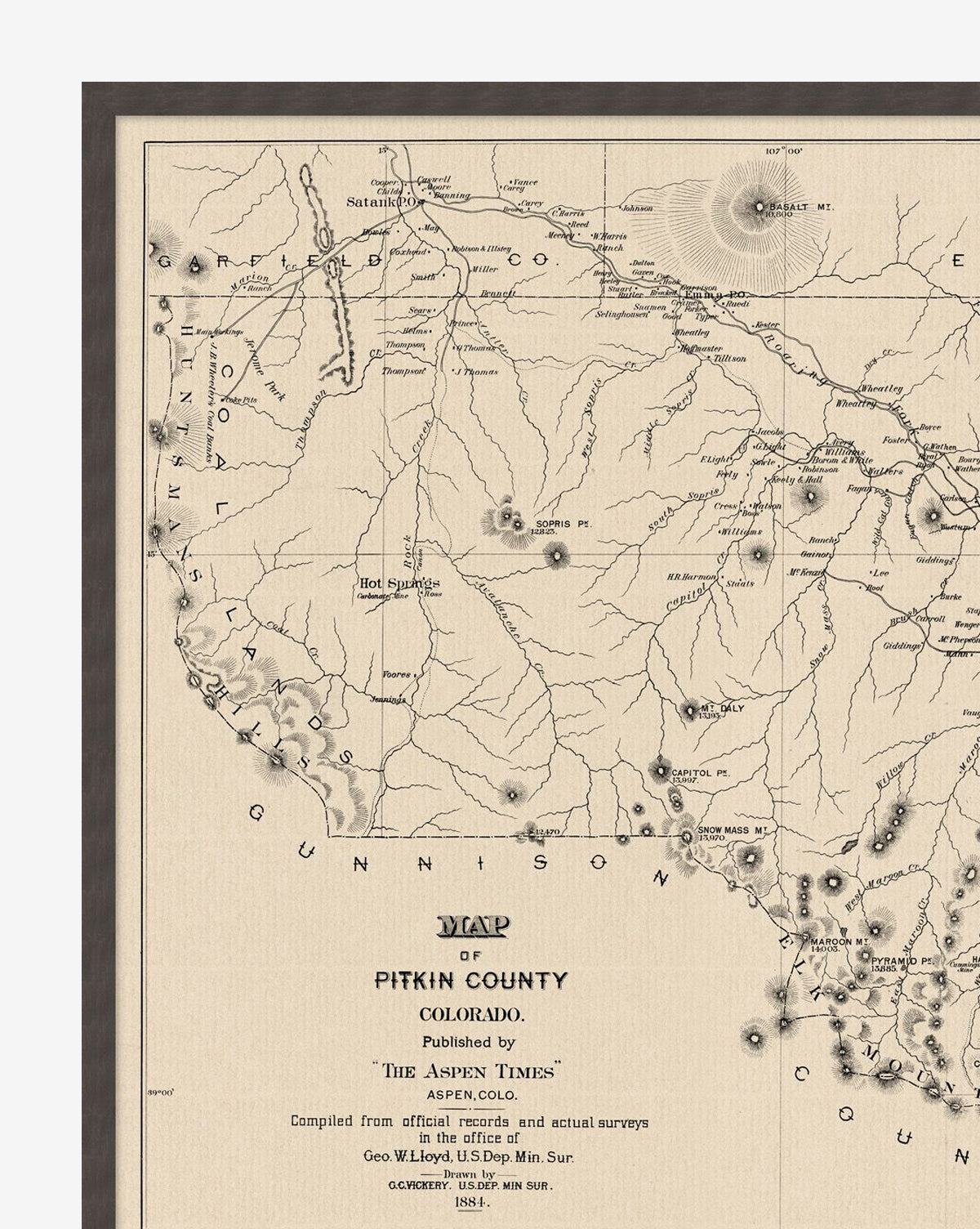 Wendover, Map of Colorado