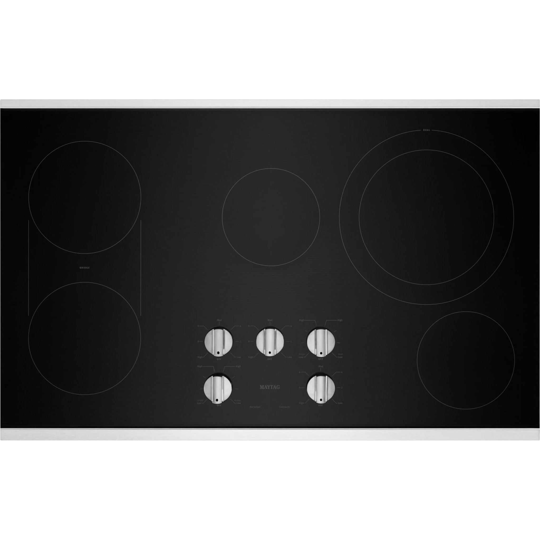 Maytag, Maytag 36" Cooktop (MEC8836HS) - Stainless Steel