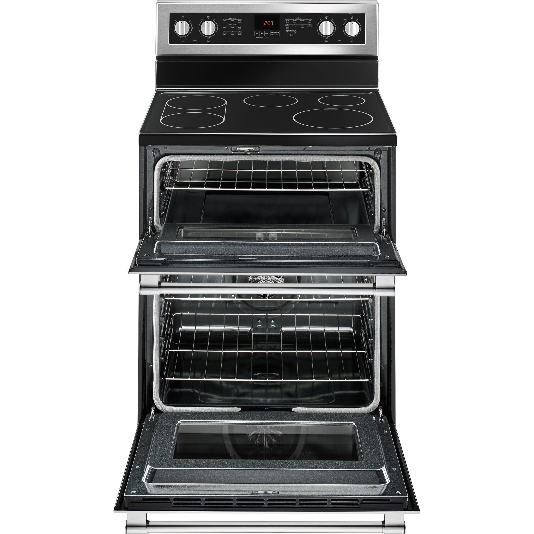 Maytag, Maytag Dual Oven Range (YMET8800FZ) - Stainless Steel