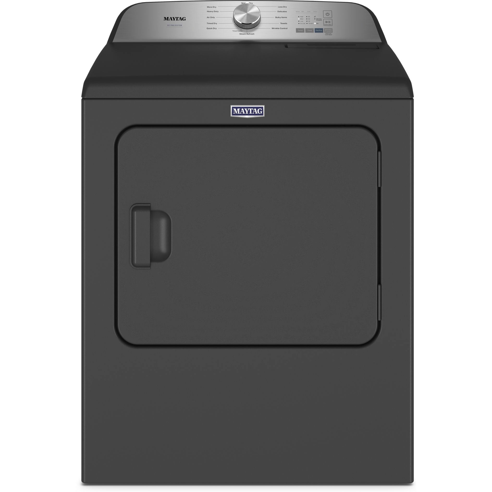 Maytag, Maytag Electric Dryer (Pet Pro) (YMED6500MBK) - Volcano Black