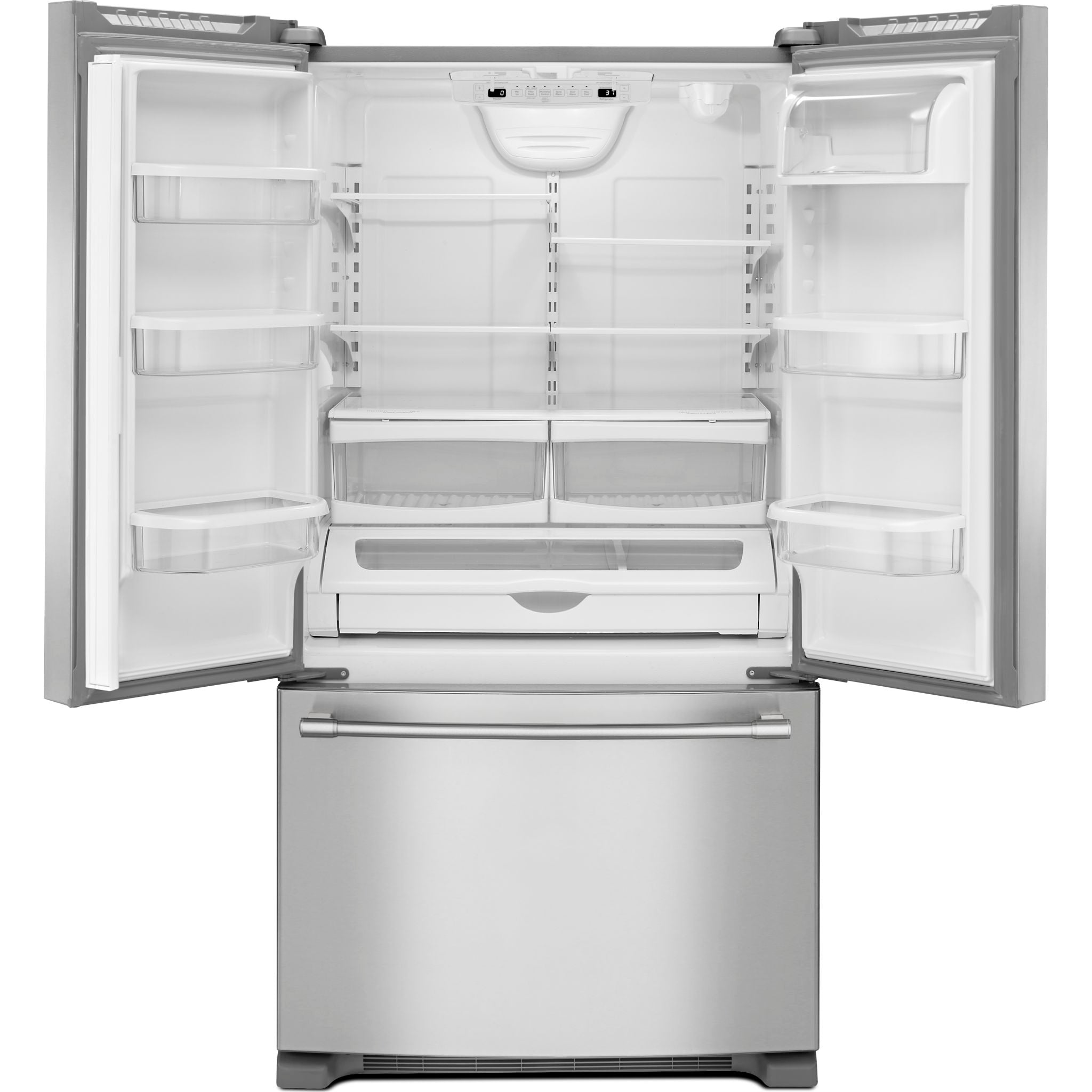 Maytag, Maytag French Door Fridge (MRFF5033PZ) - Fingerprint Resistant Stainless Steel