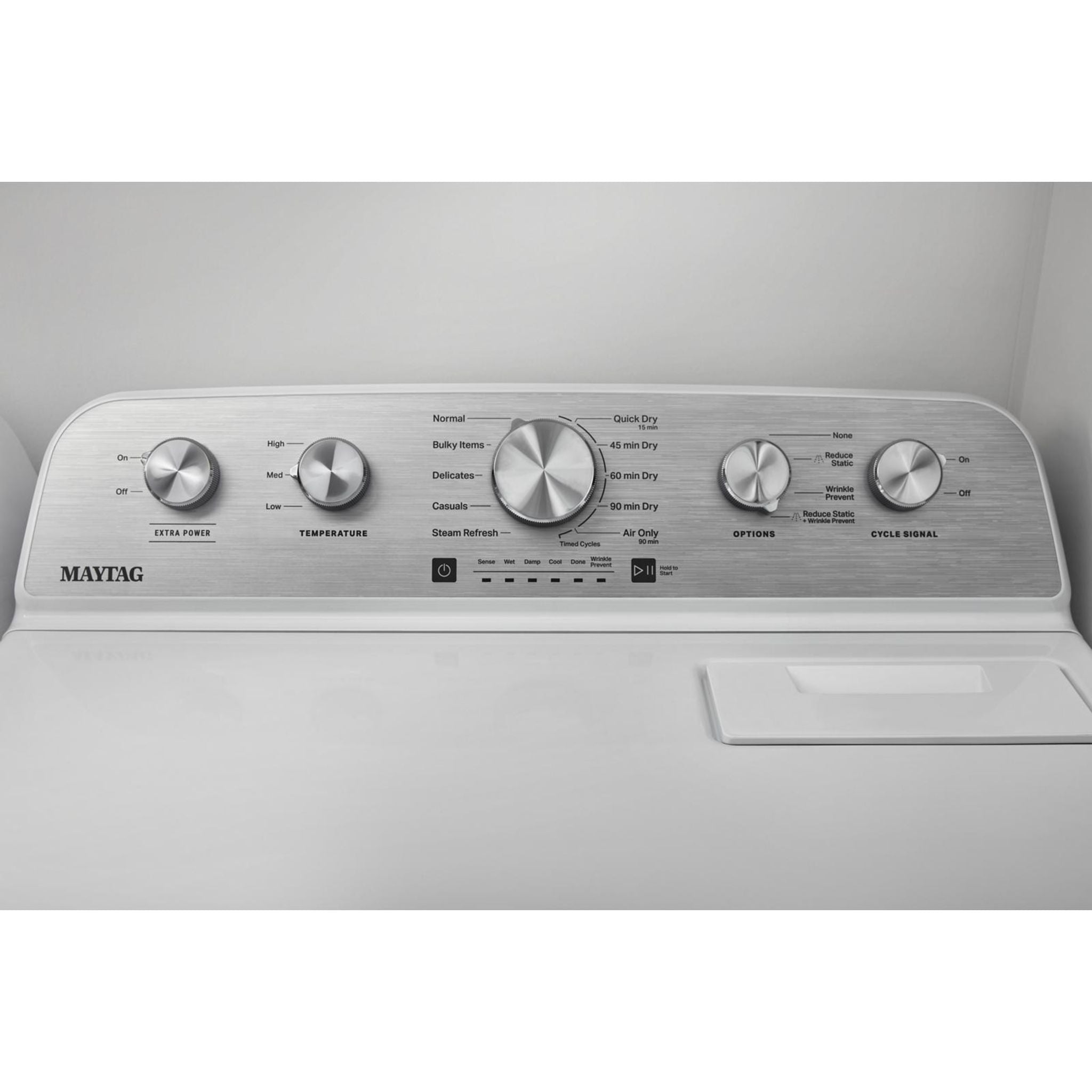 Maytag, Maytag Natural Gas Dryer (MGD5430MW) - White