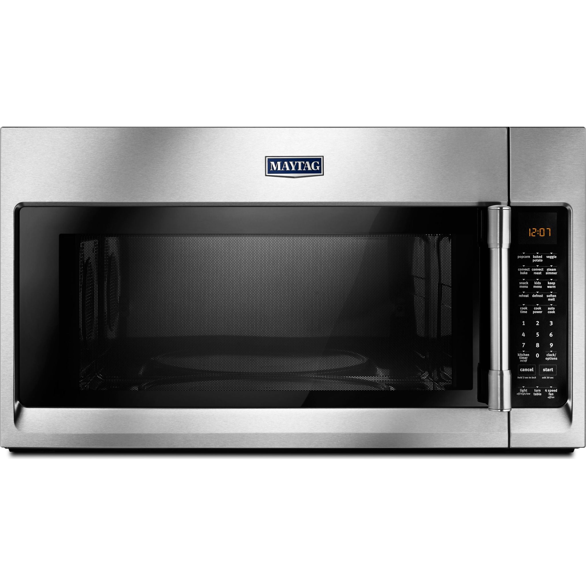 Maytag, Maytag Over the Range Microwave (YMMV6190FZ) - Stainless Steel