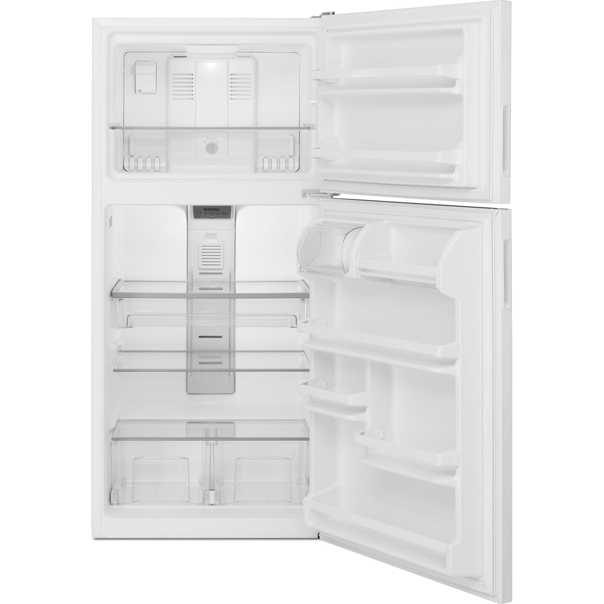 Maytag, Maytag Top Mount Fridge (MRT118FFFH) - White Ice