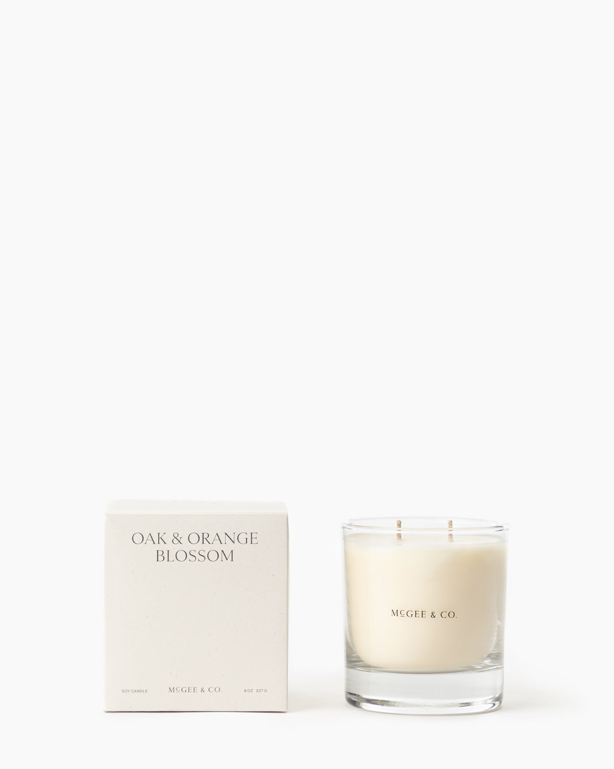 Linnea's Lights, Oak & Orange Blossom Candle