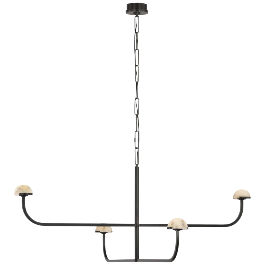 Visual Comfort, Pedra Two Tier Shallow Chandelier