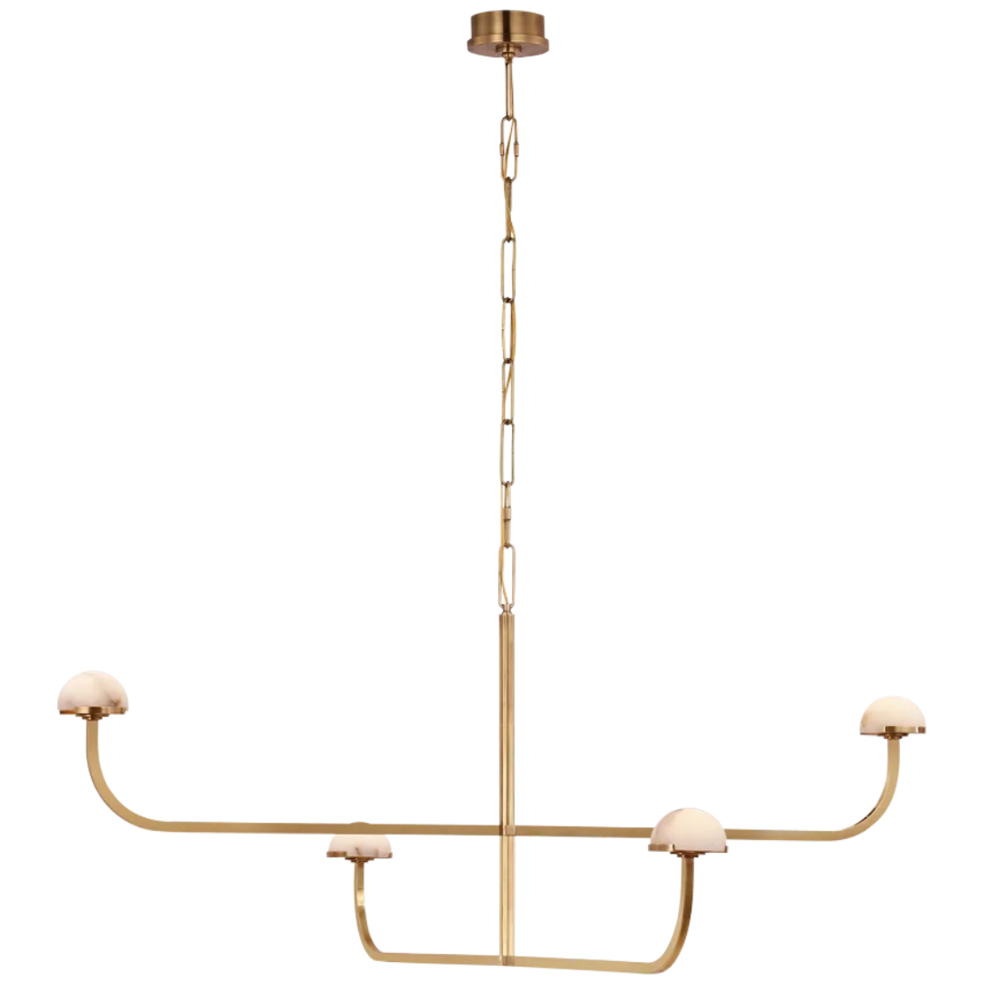 Visual Comfort, Pedra Two Tier Shallow Chandelier