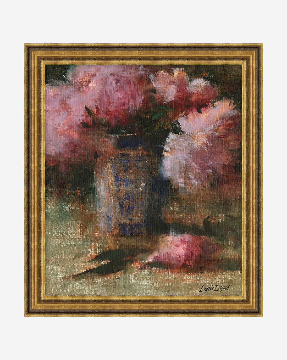 Wendover, Peonies & Vase