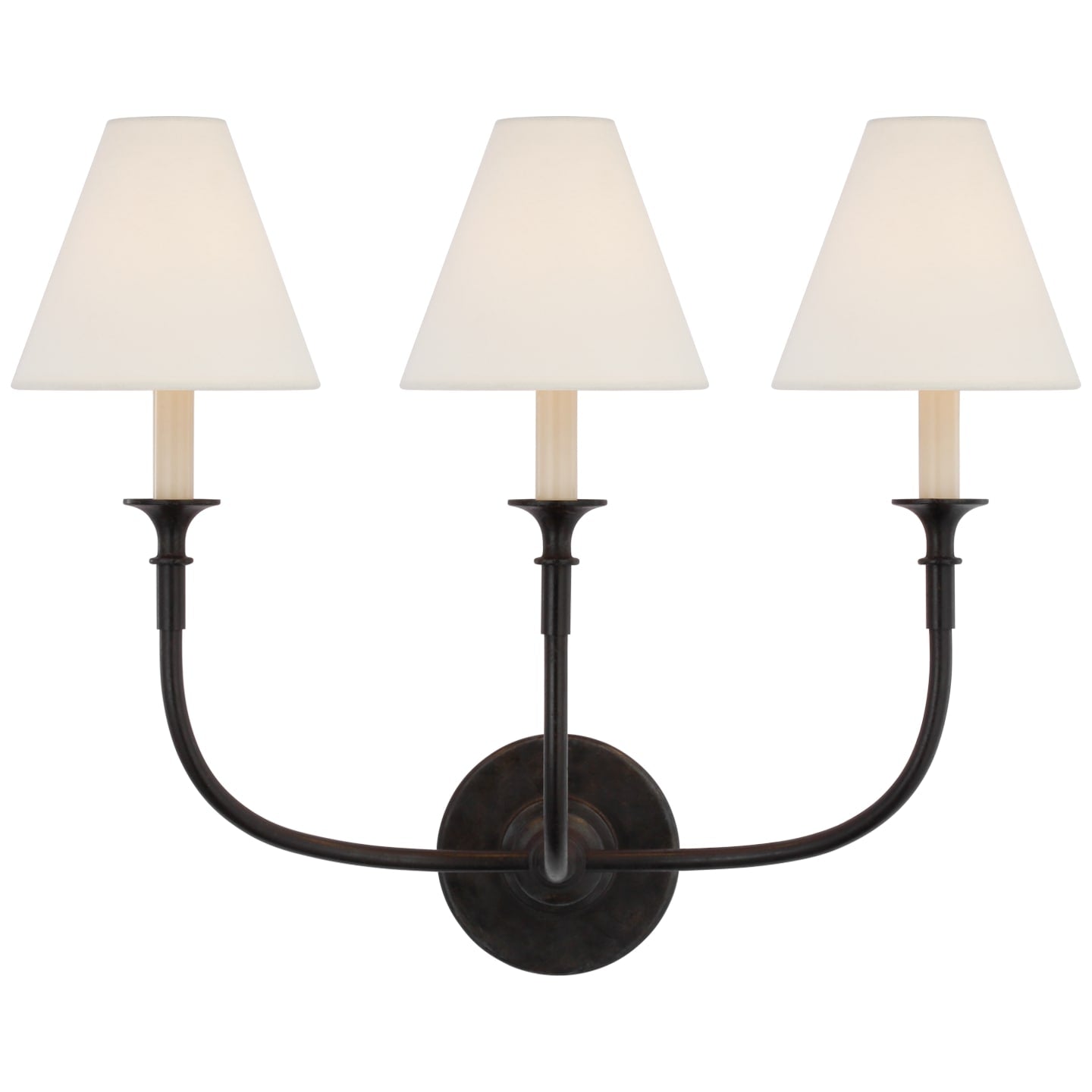 Visual Comfort, Piaf Triple Sconce