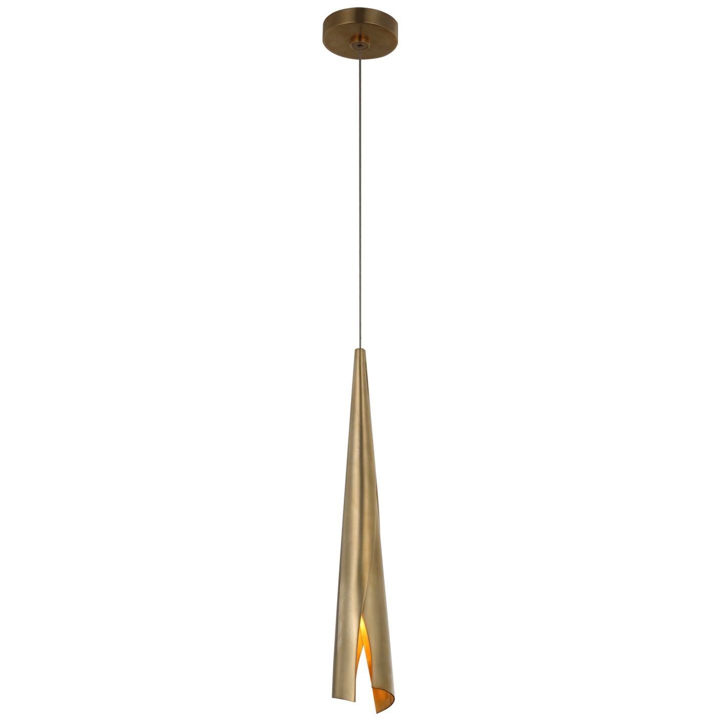 Visual Comfort, Piel Wrapped Pendant