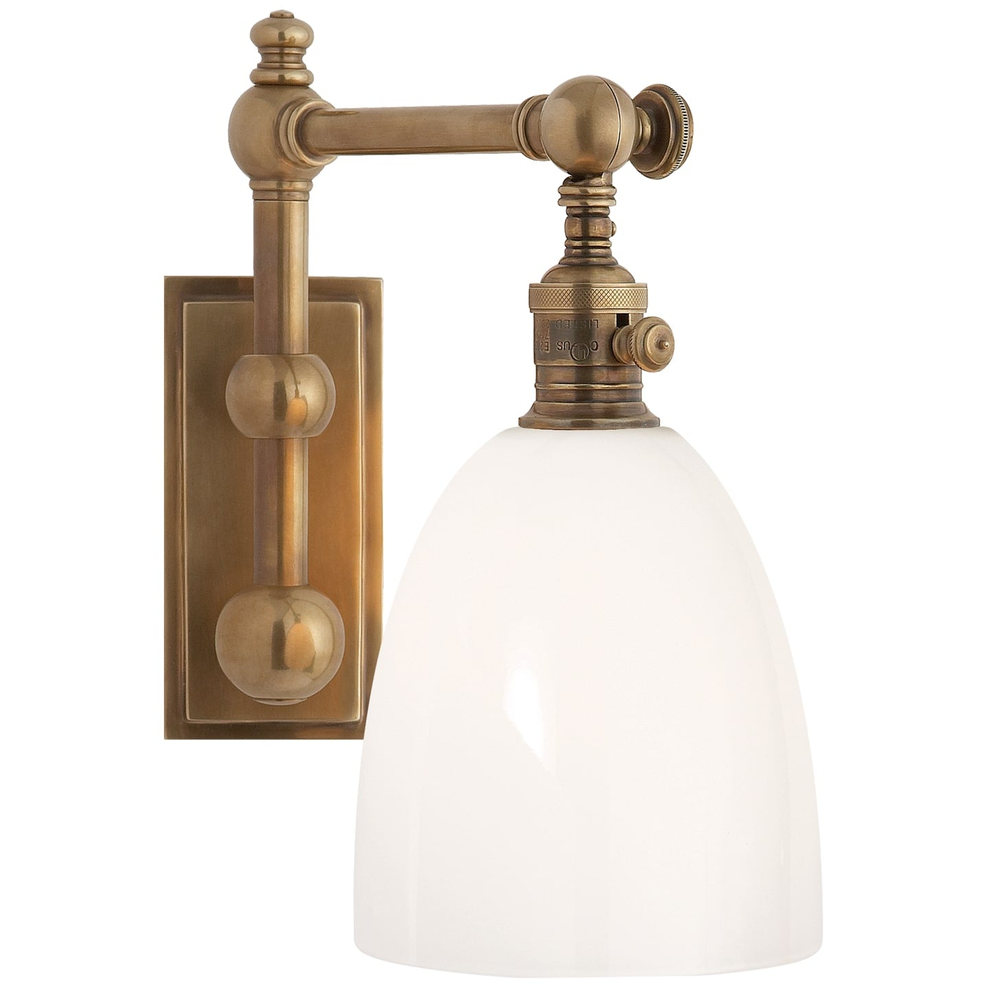 Visual Comfort, Pimlico Single Arm Sconce