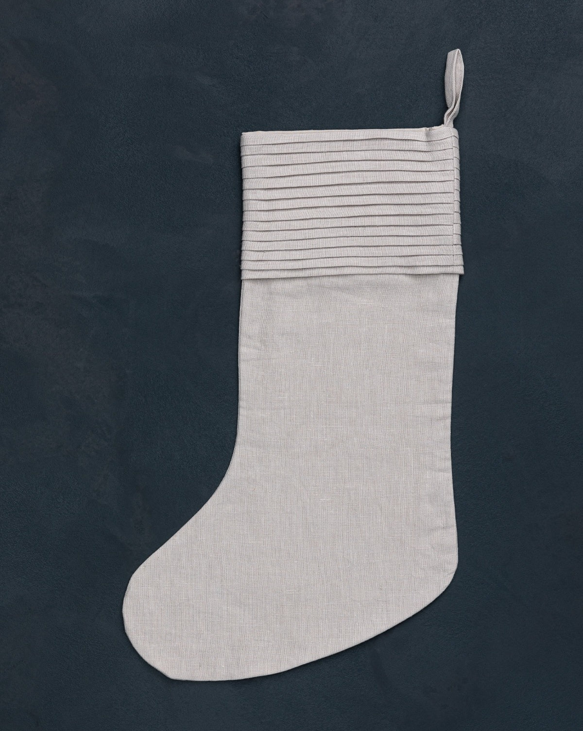 Renuka Inc., Pleated Linen Cuff Stocking