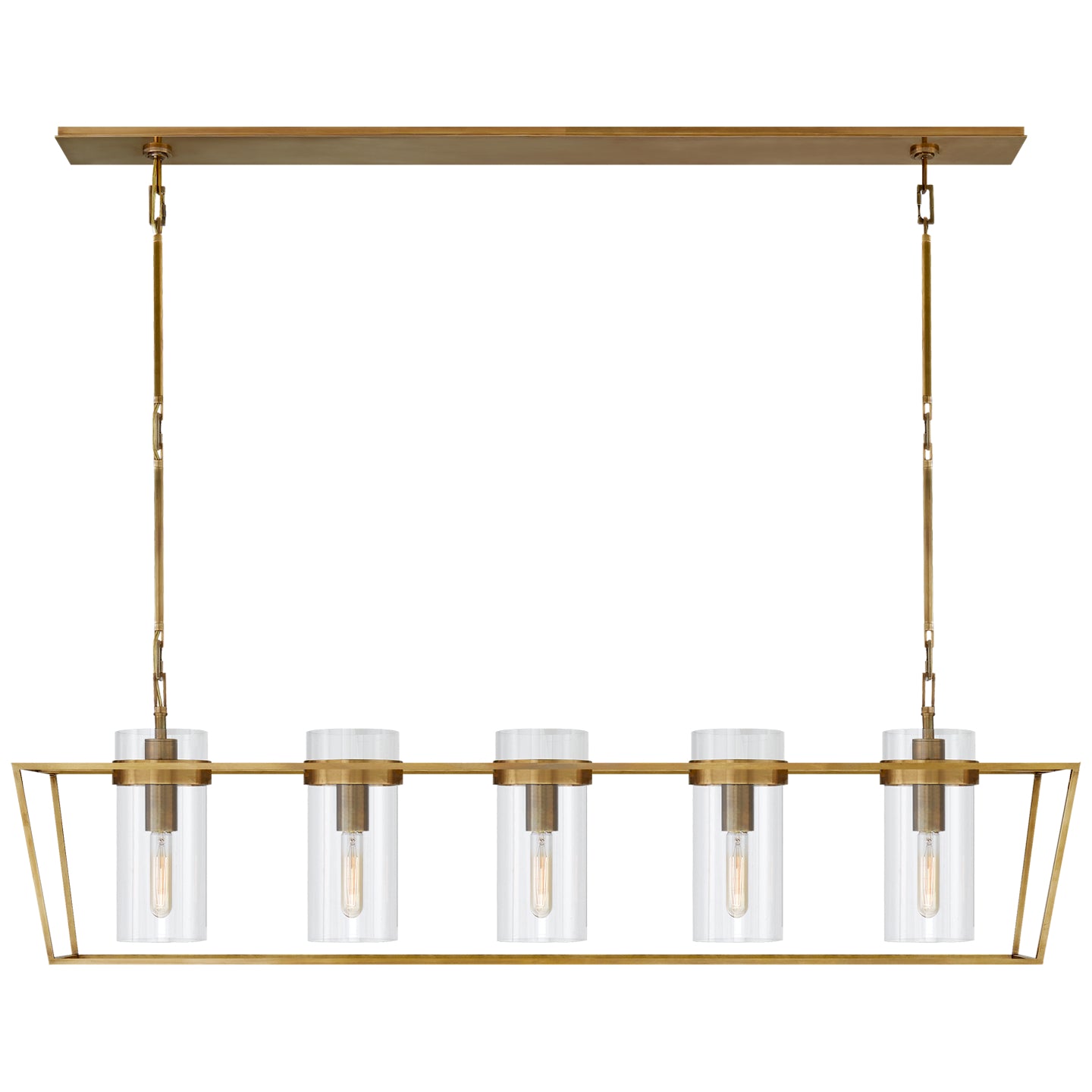 Visual Comfort, Presidio Linear Chandelier