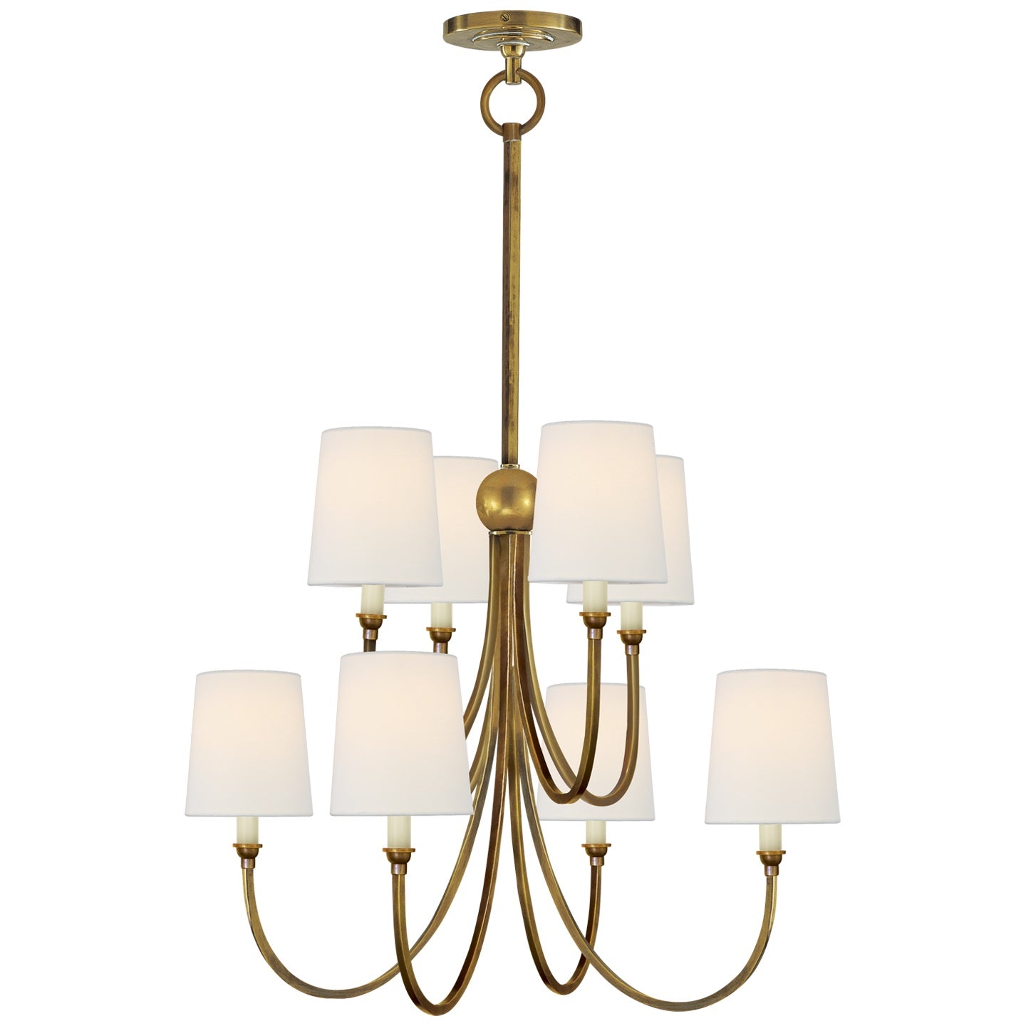 Visual Comfort, Reed 2-Tier Chandelier