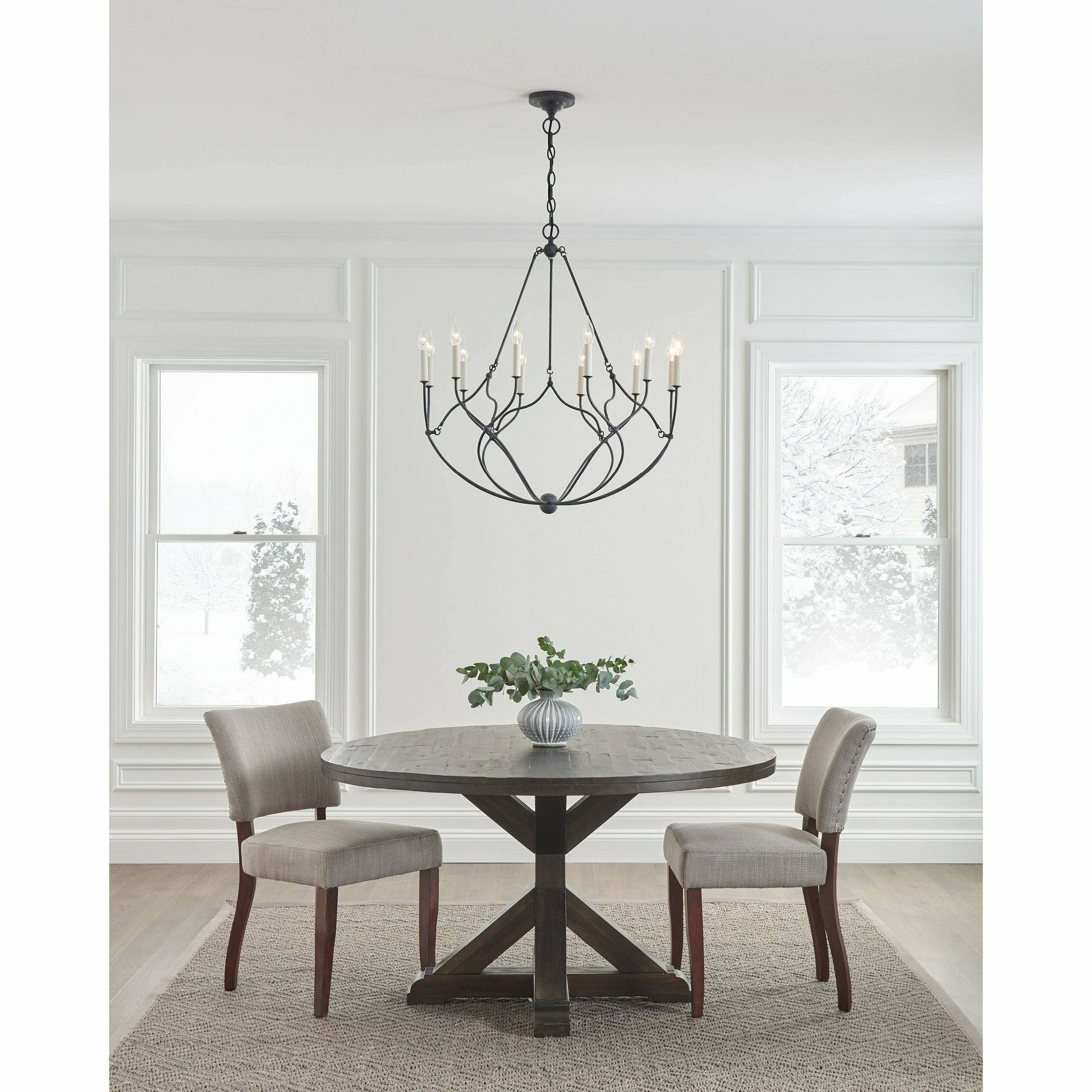 Generation Lighting, Richmond Chandelier | Weathered Galvanized