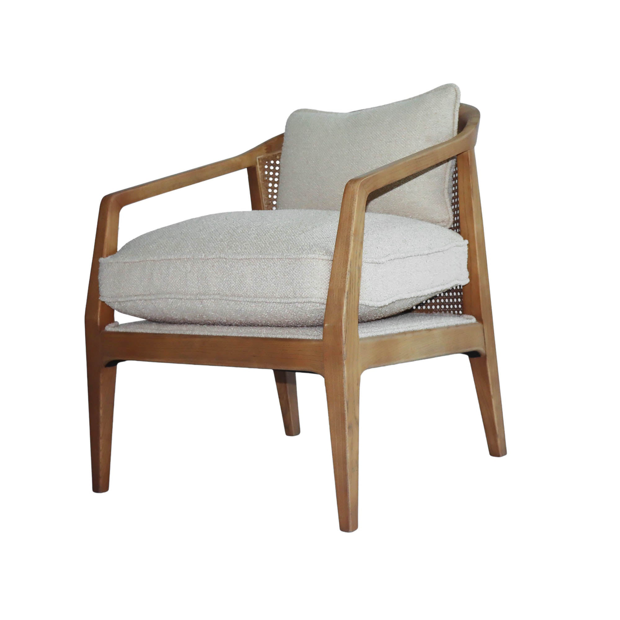 LH Imports, Rosita Club Chair - Sand Boucle