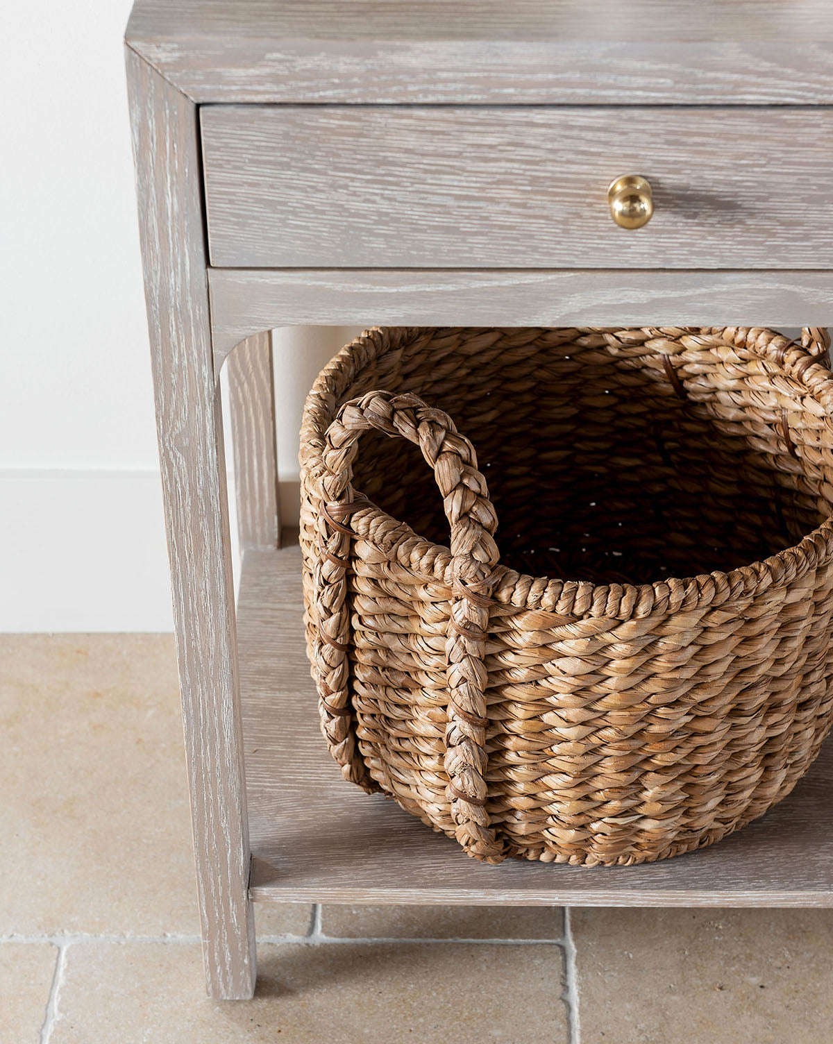 Creative Co-Op, Round Seagrass Basket