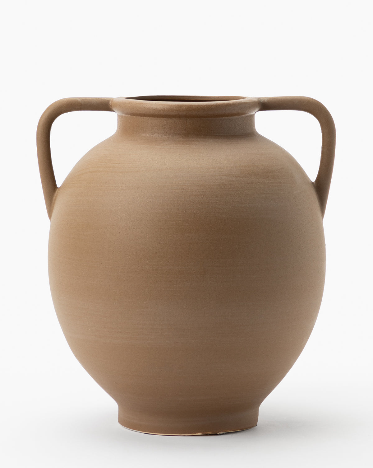 Makerspalm, Rounded Dual Handled Vase