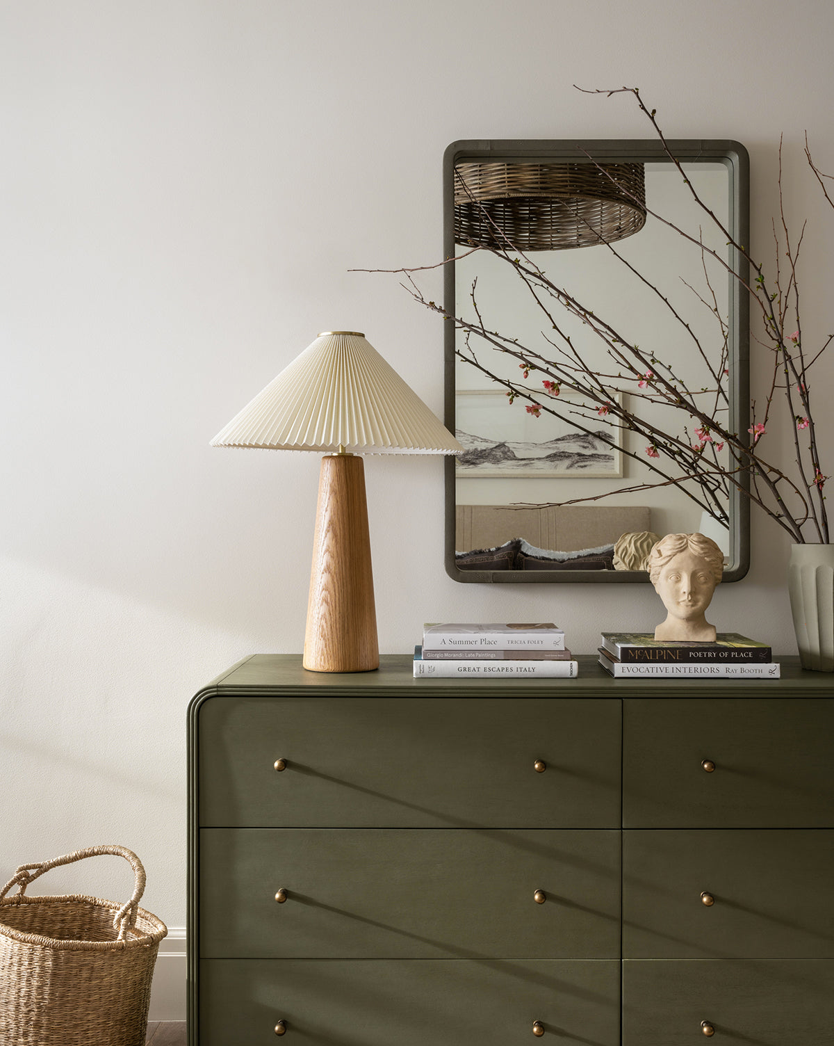 Credence, Shagreen Rectangle Mirror