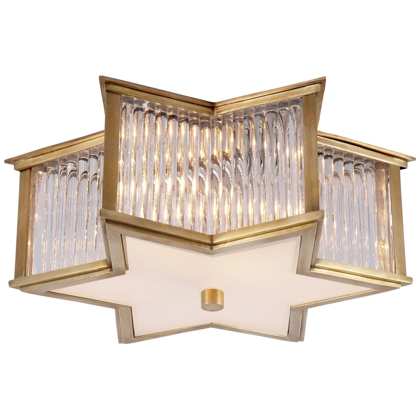 Visual Comfort, Sophia Glass Flush Mount