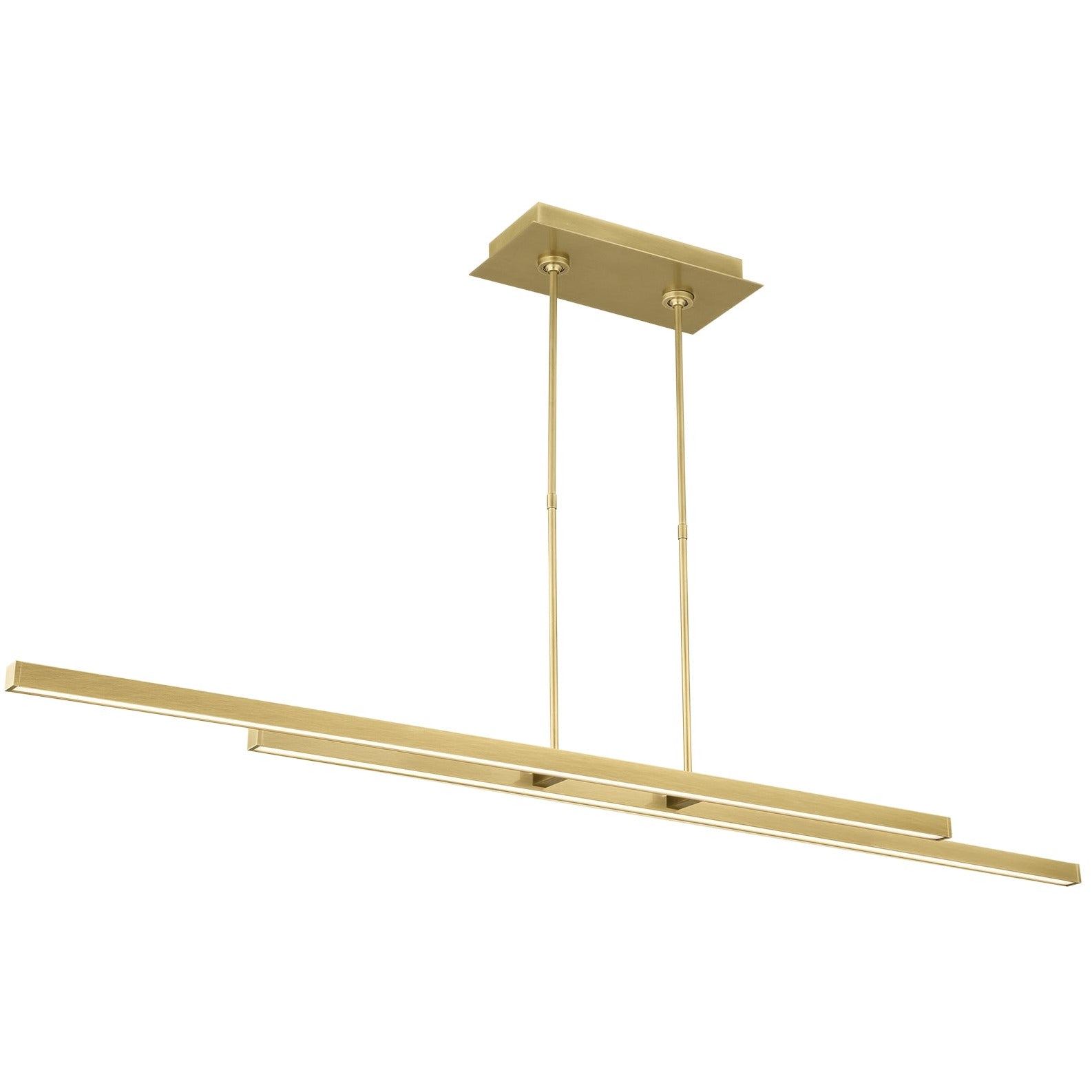 Tech Lighting, Stagger 2 Linear Chandelier