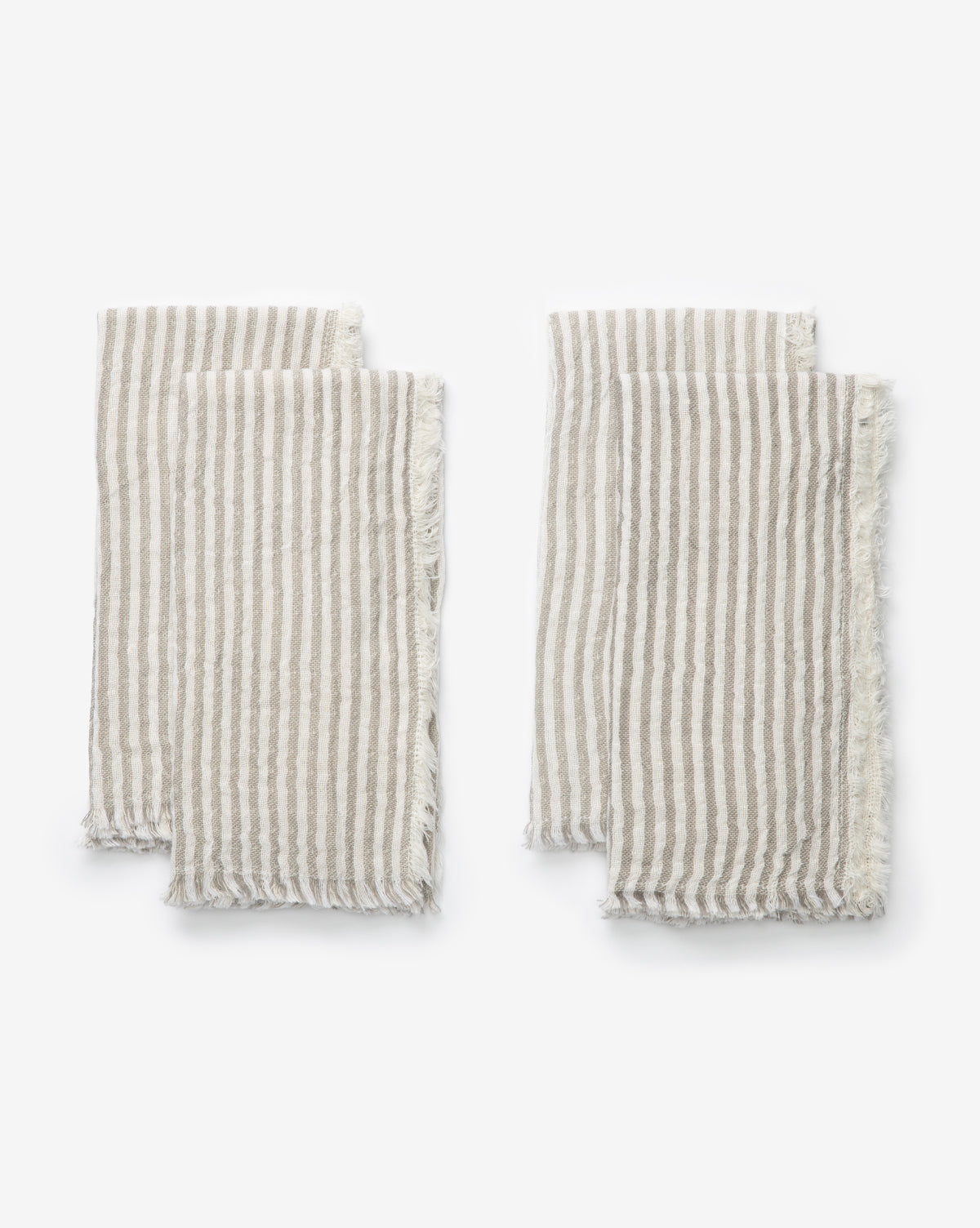 Pom Pom at Home, Striped Fringe Napkins (Set of 4)