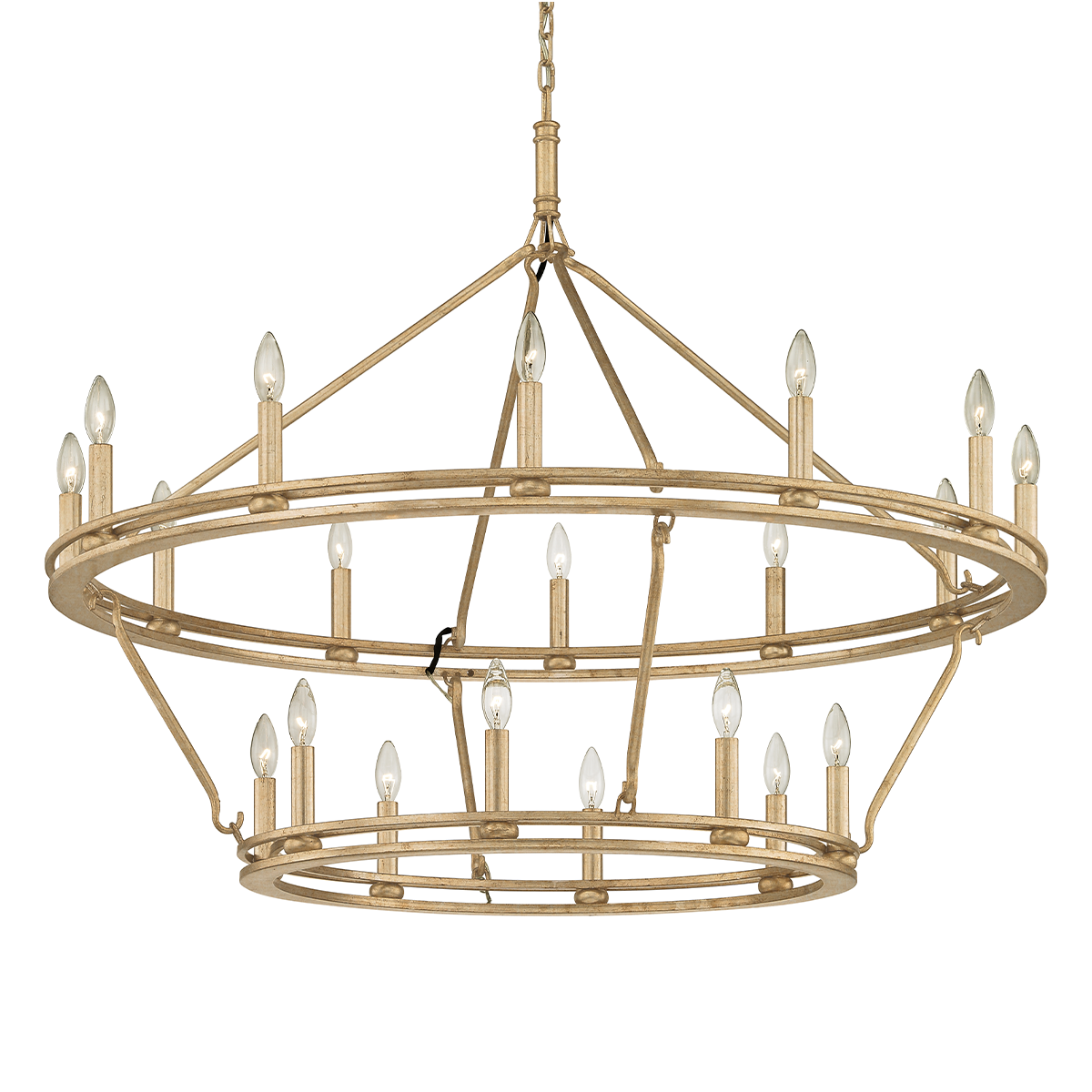 Troy Lighting, Sutton 2-Tier Chandelier