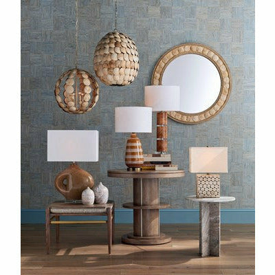 Currey & Company, Tartufo Coco Shell Chandelier