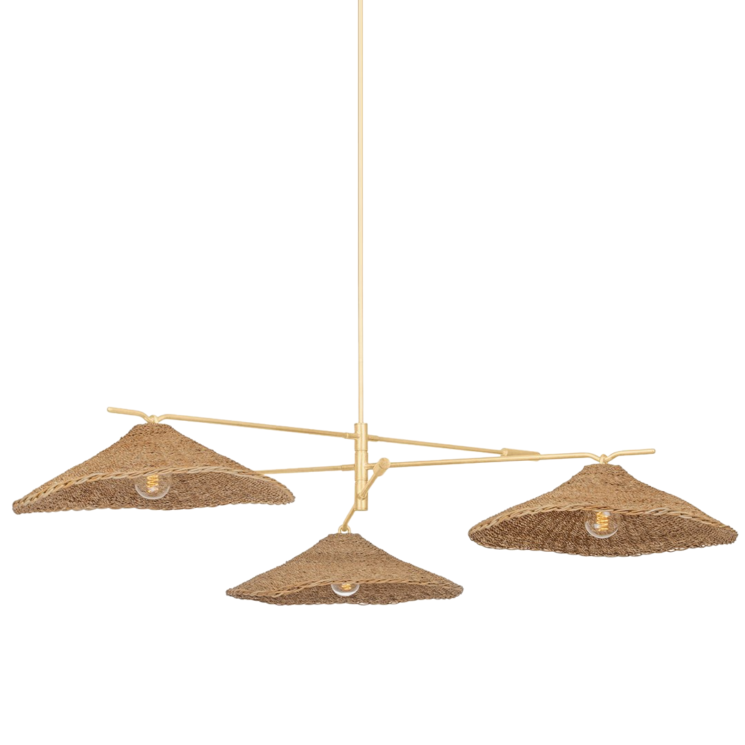 Troy Lighting, Valier 3 Light Chandelier