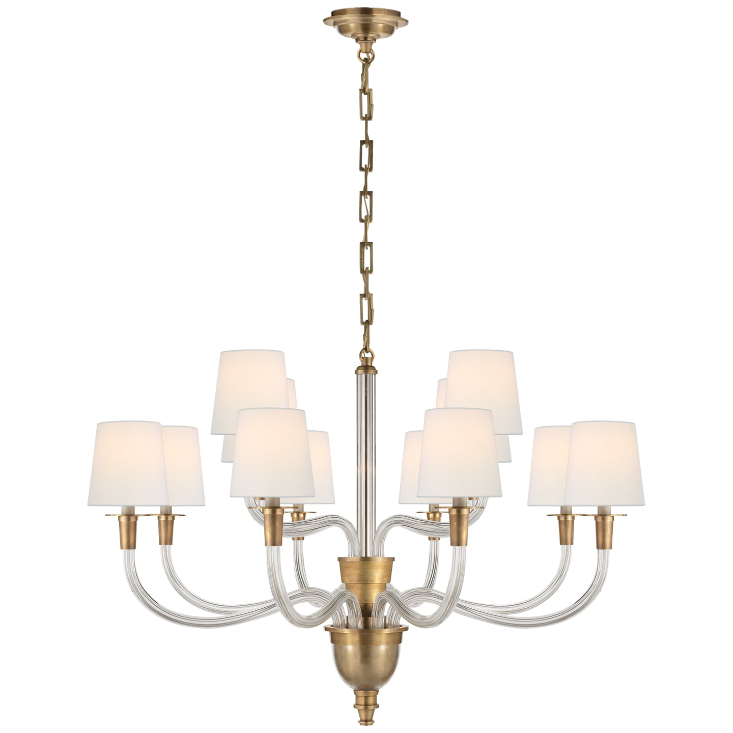 Visual Comfort, Vivian Large Two-Tier Chandelier