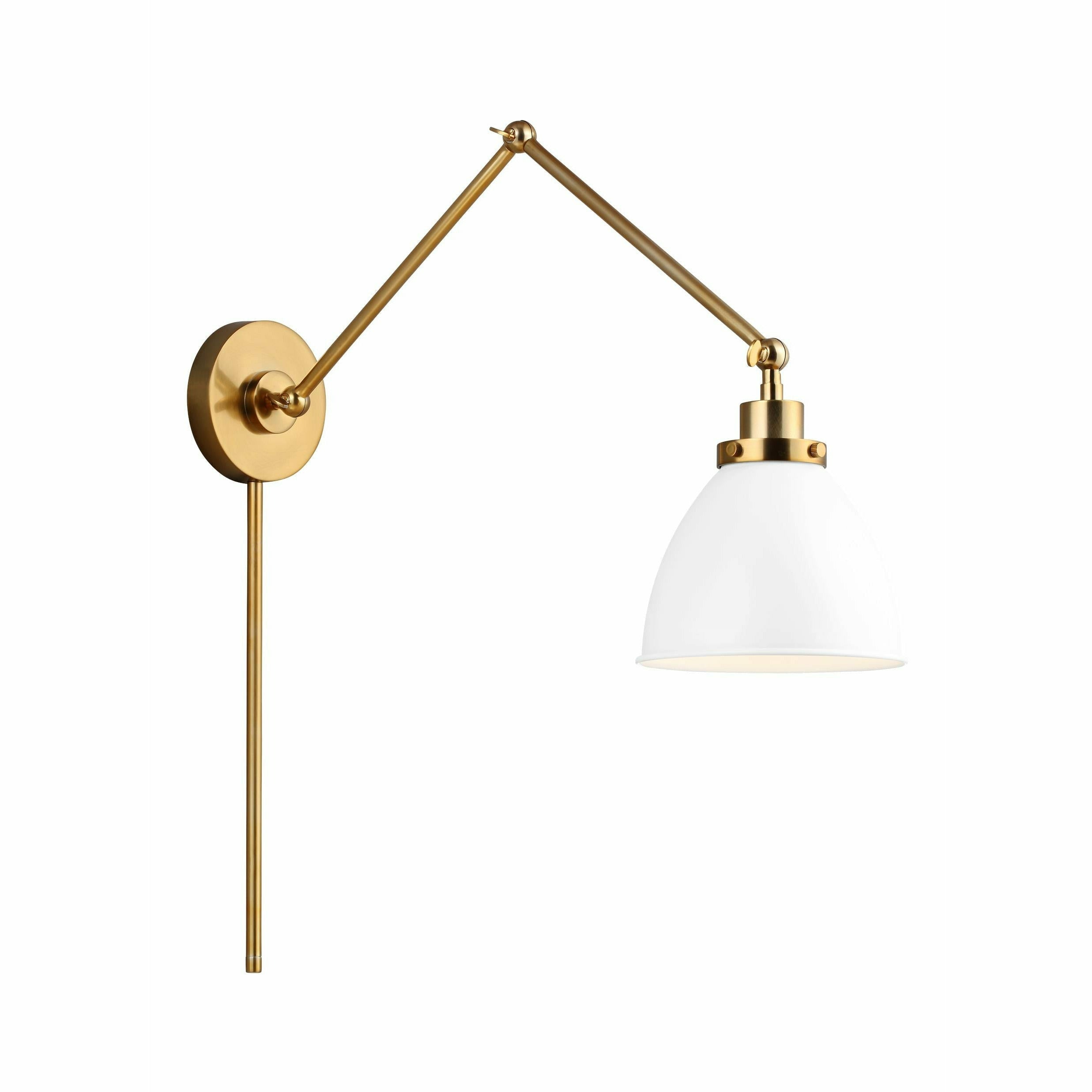 Generation Lighting, Wellfleet Double Arm Dome Task Sconce