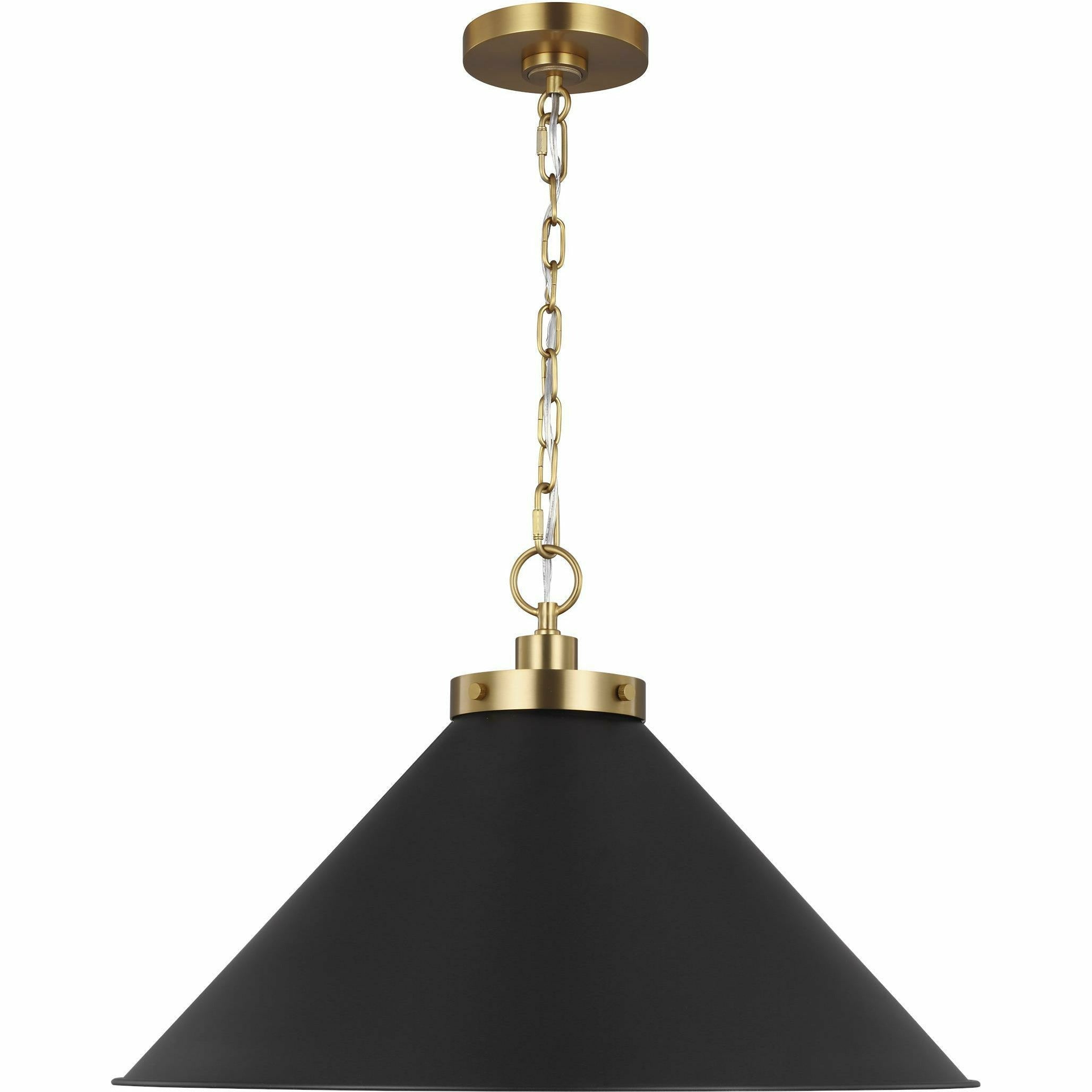 Generation Lighting, Wellfleet Medium Wide Pendant