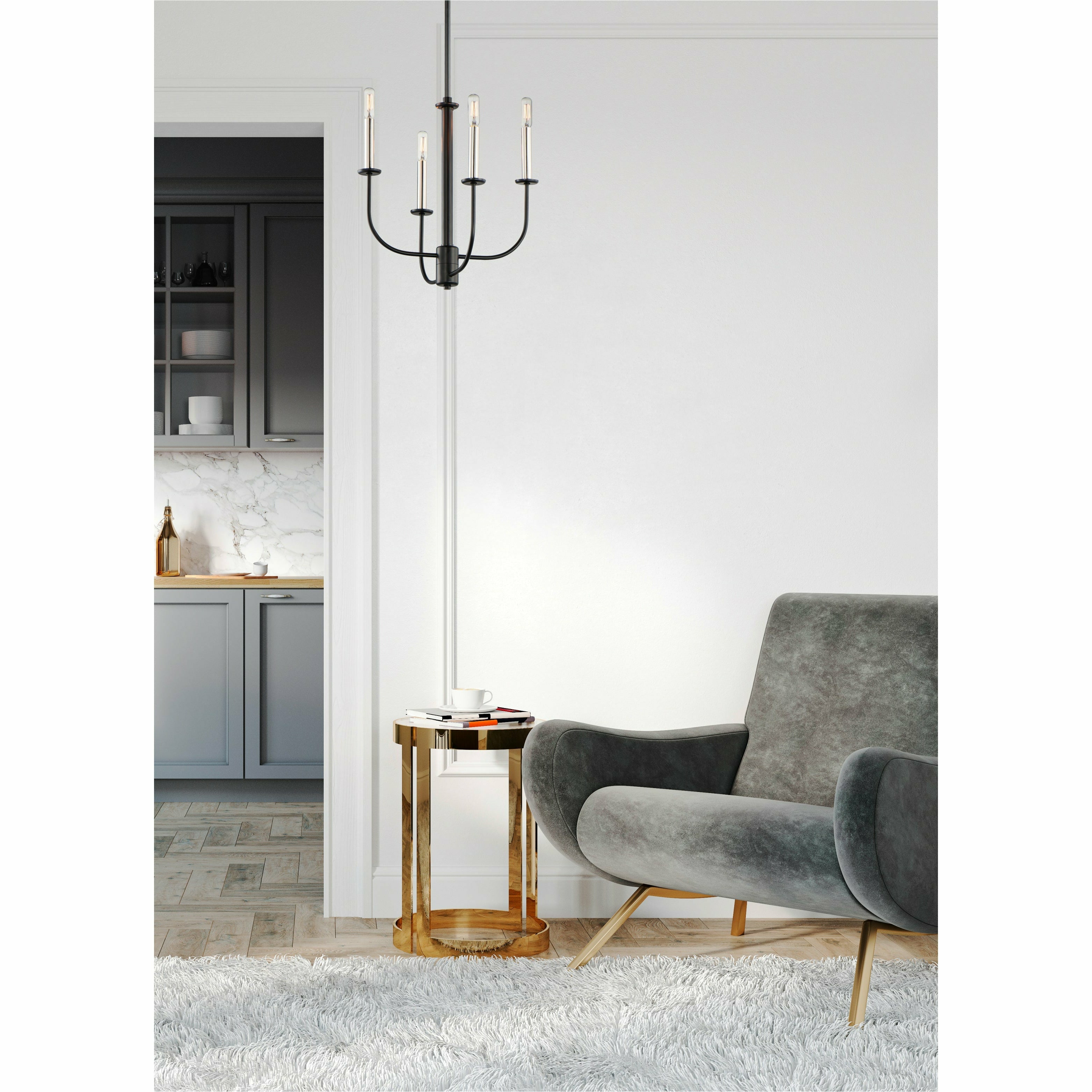 Maxim Lighting, Wesley 4-Light Chandelier