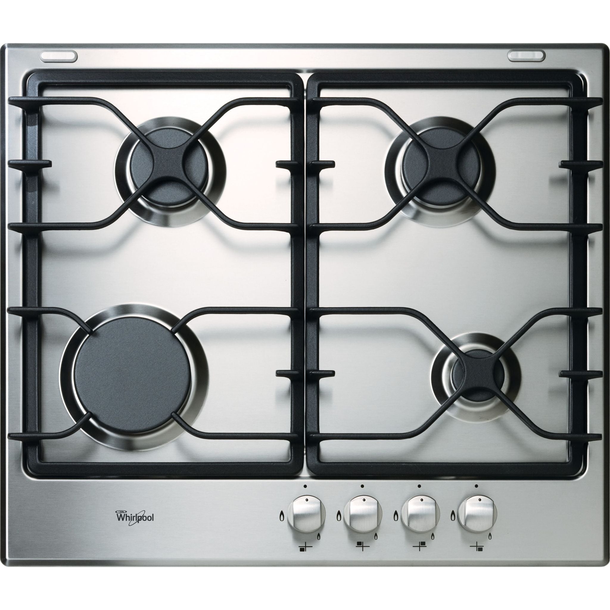 Whirlpool, Whirlpool 24" Gas Cooktop (WCG52424AS) - Stainless Steel