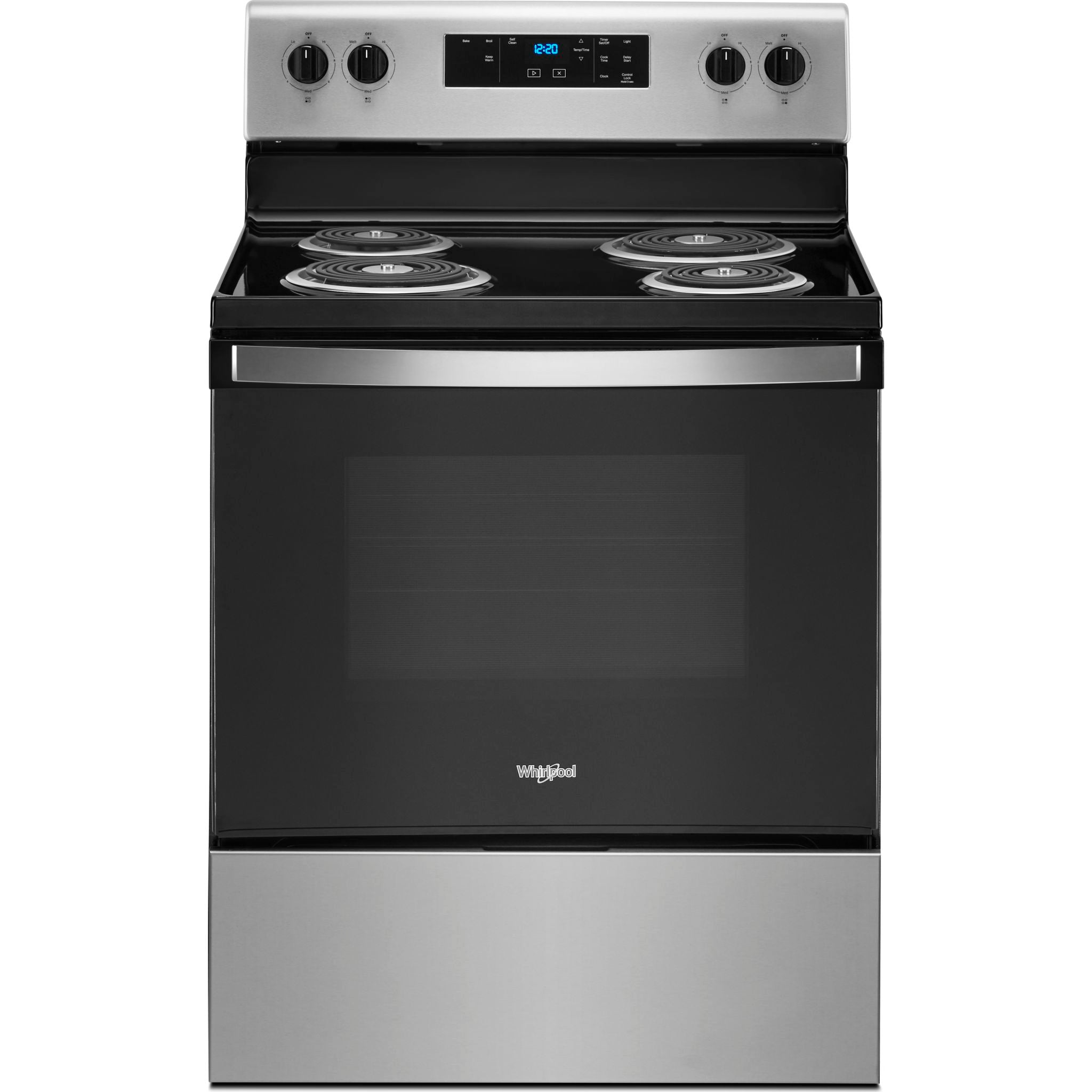 Whirlpool, Whirlpool 30" Electric Range (YWFC315S0JS) - Stainless Steel