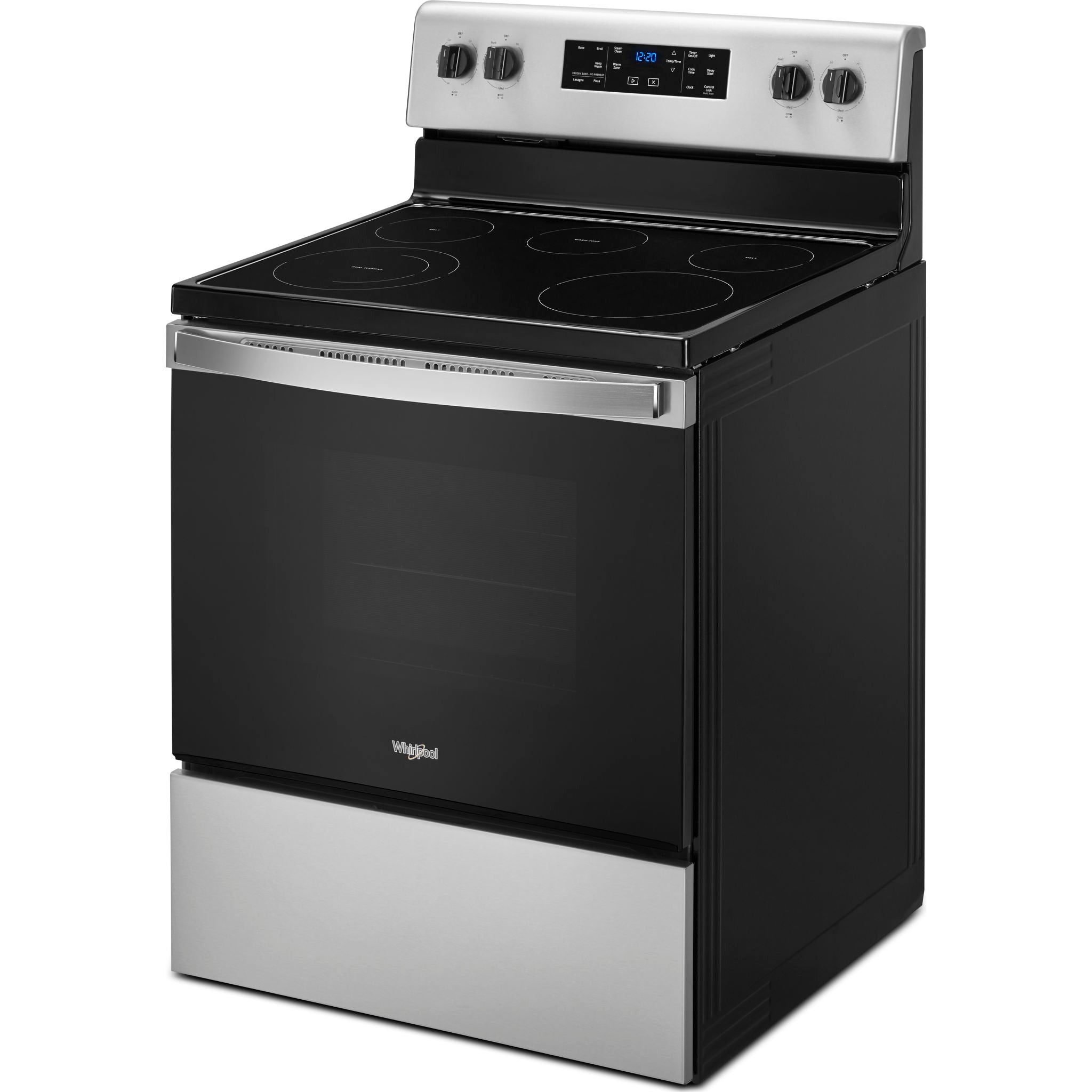 Whirlpool, Whirlpool 30" Electric Range (YWFE505W0JZ) - Stainless Steel