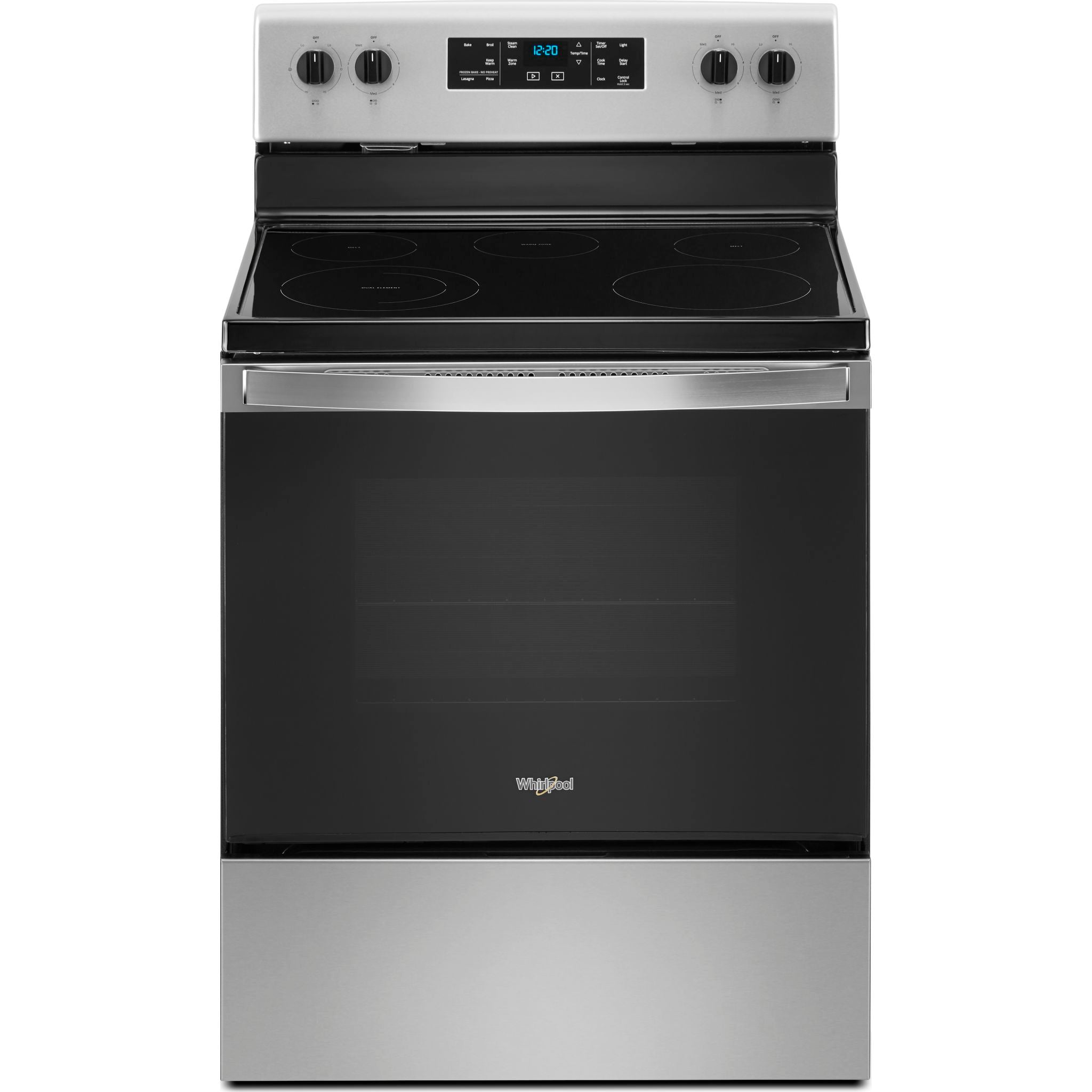 Whirlpool, Whirlpool 30" Electric Range (YWFE505W0JZ) - Stainless Steel