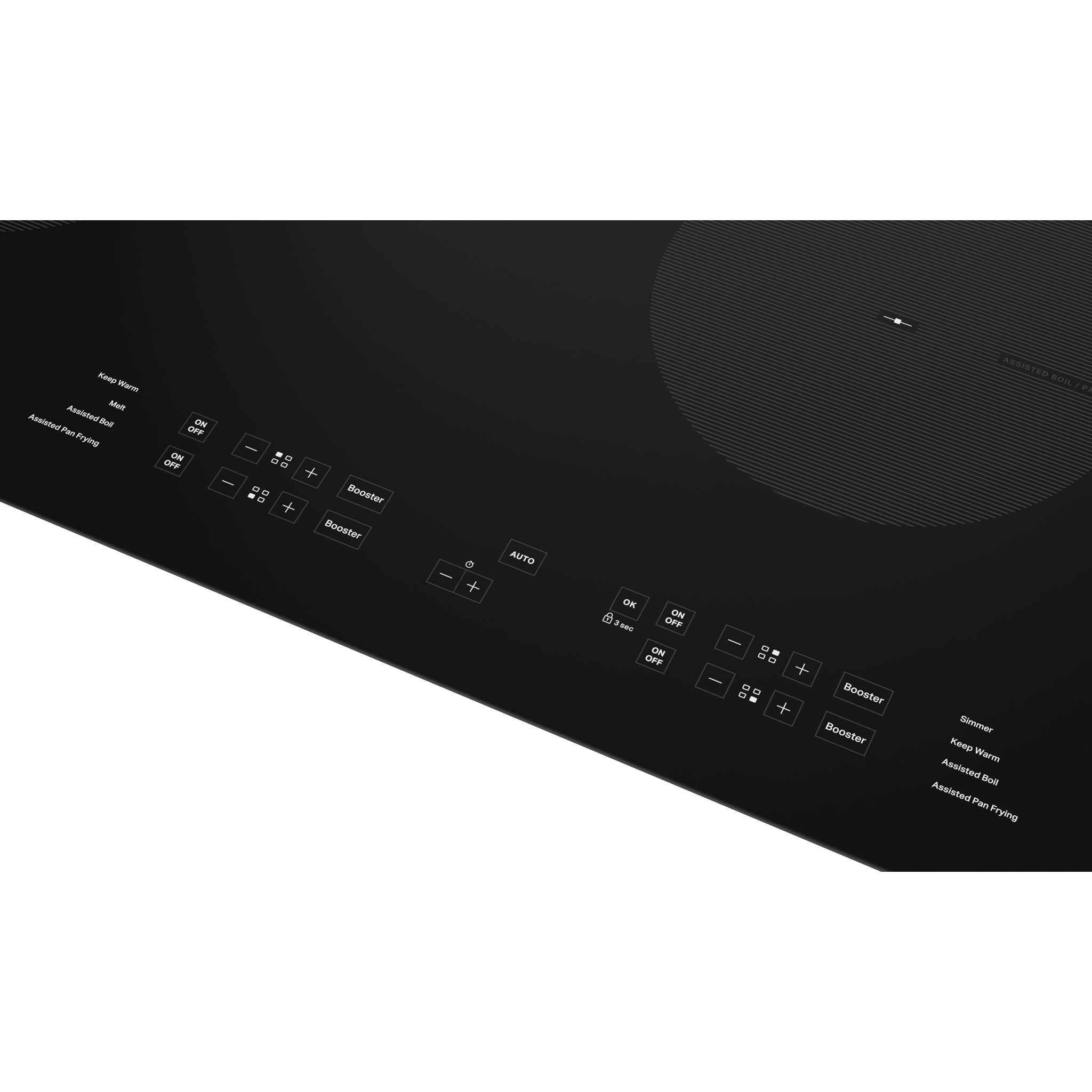 Whirlpool, Whirlpool 30" Induction Cooktop (WCI55US0JB) - BLACK