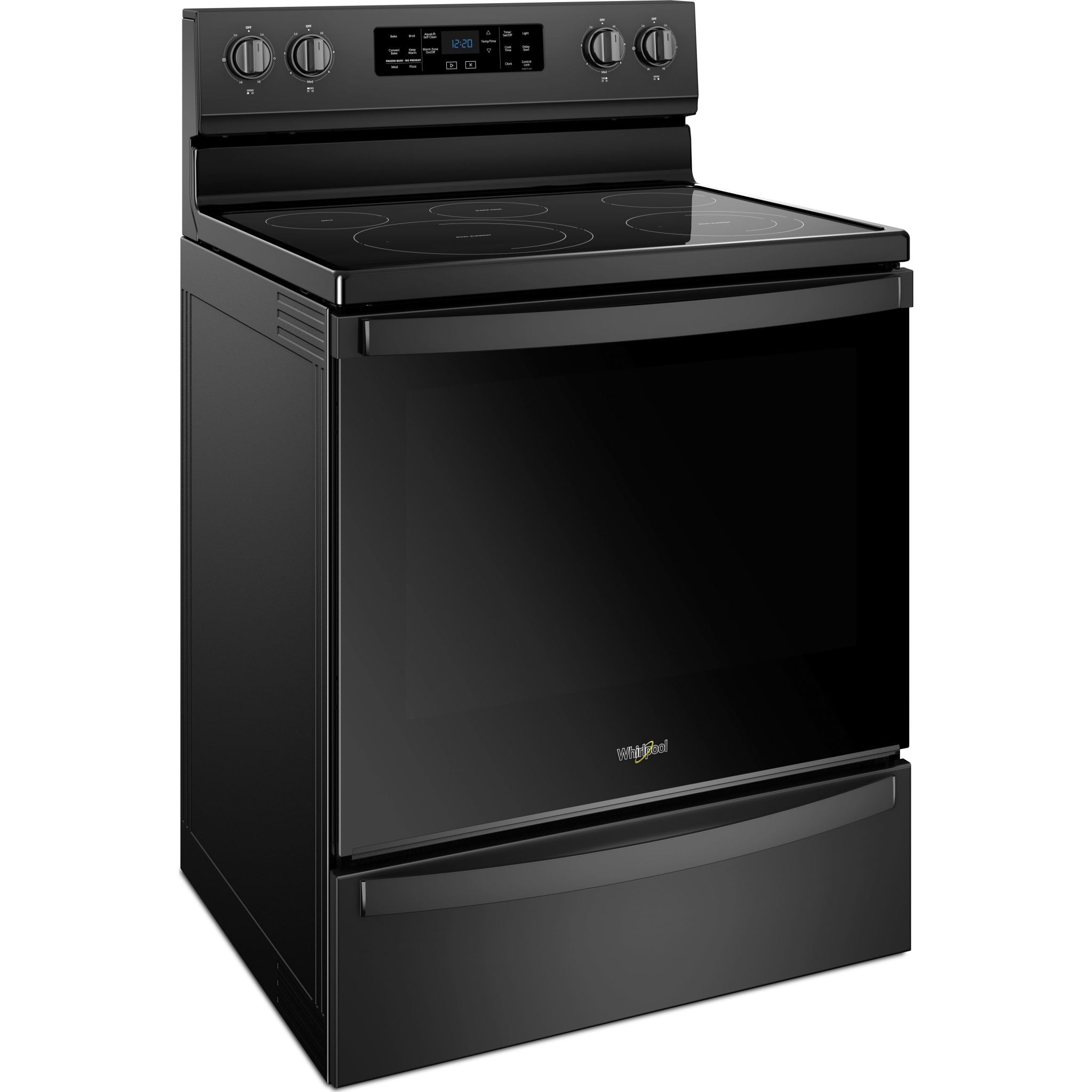 Whirlpool, Whirlpool Convection Range (YWFE775H0HB) - Black