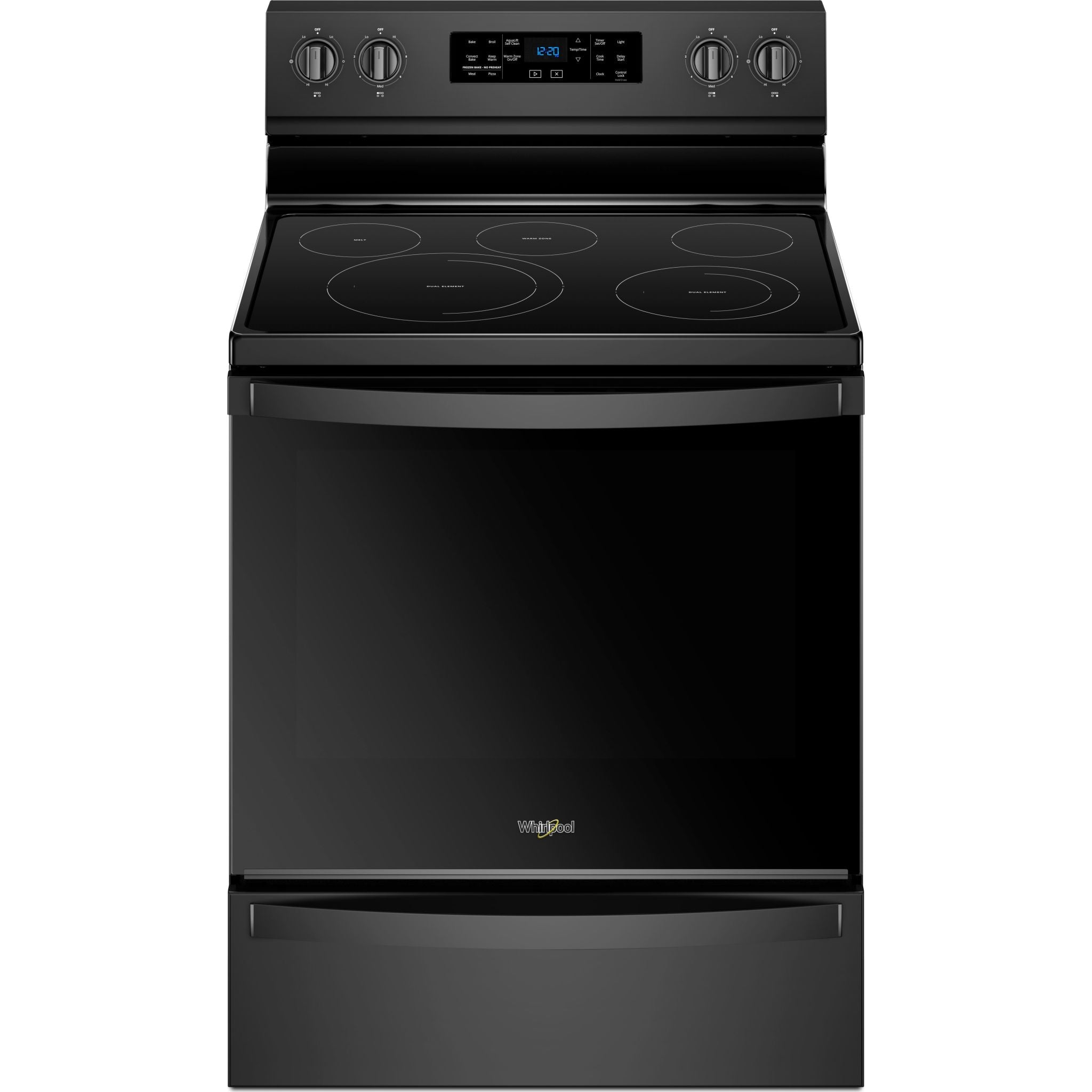 Whirlpool, Whirlpool Convection Range (YWFE775H0HB) - Black