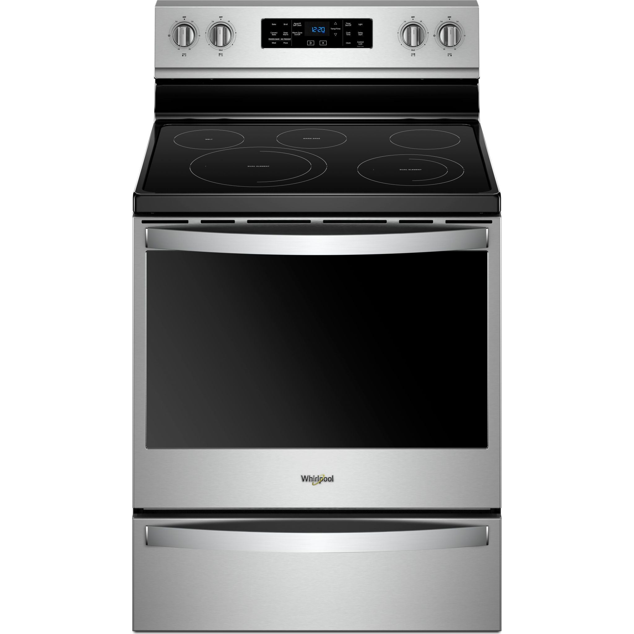 Whirlpool, Whirlpool Convection Range (YWFE775H0HZ) - Stainless Steel