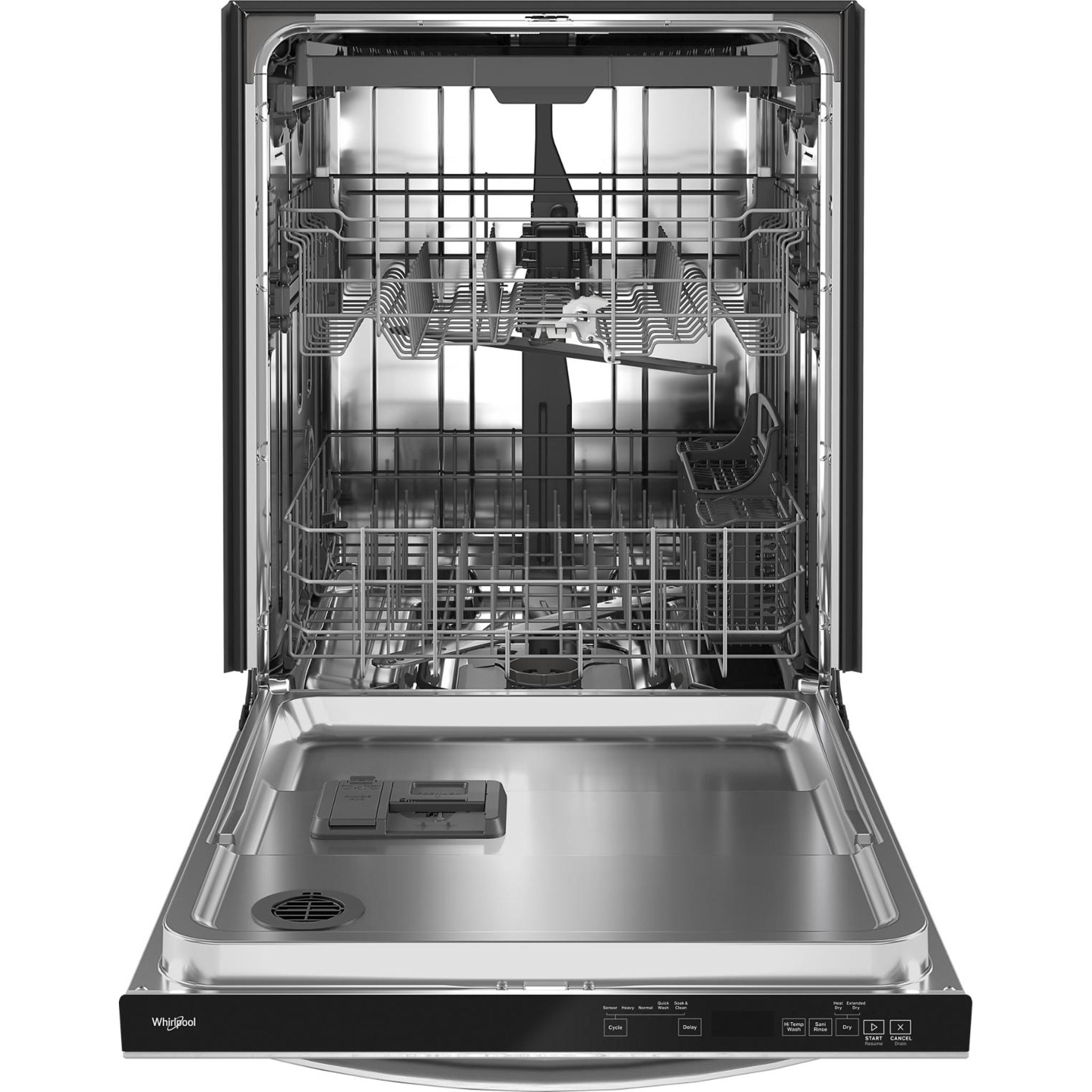 Whirlpool, Whirlpool Dishwasher Stainless Steel Tub (WDT750SAKZ) - Stainless Steel