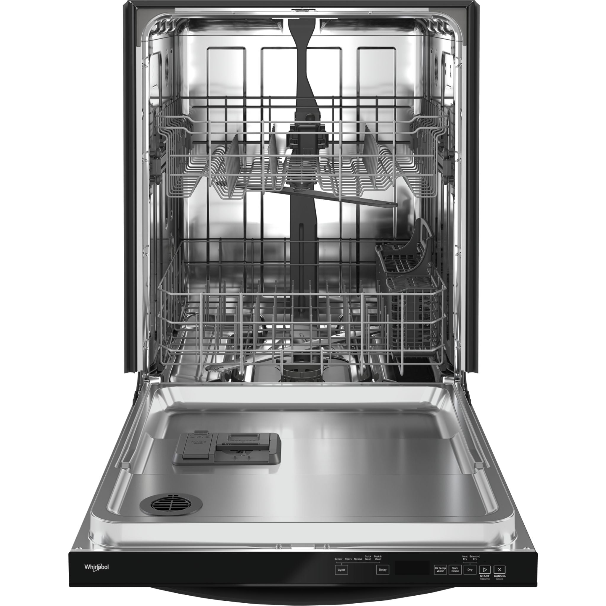 Whirlpool, Whirlpool Dishwasher (WDT740SALB) - BLACK