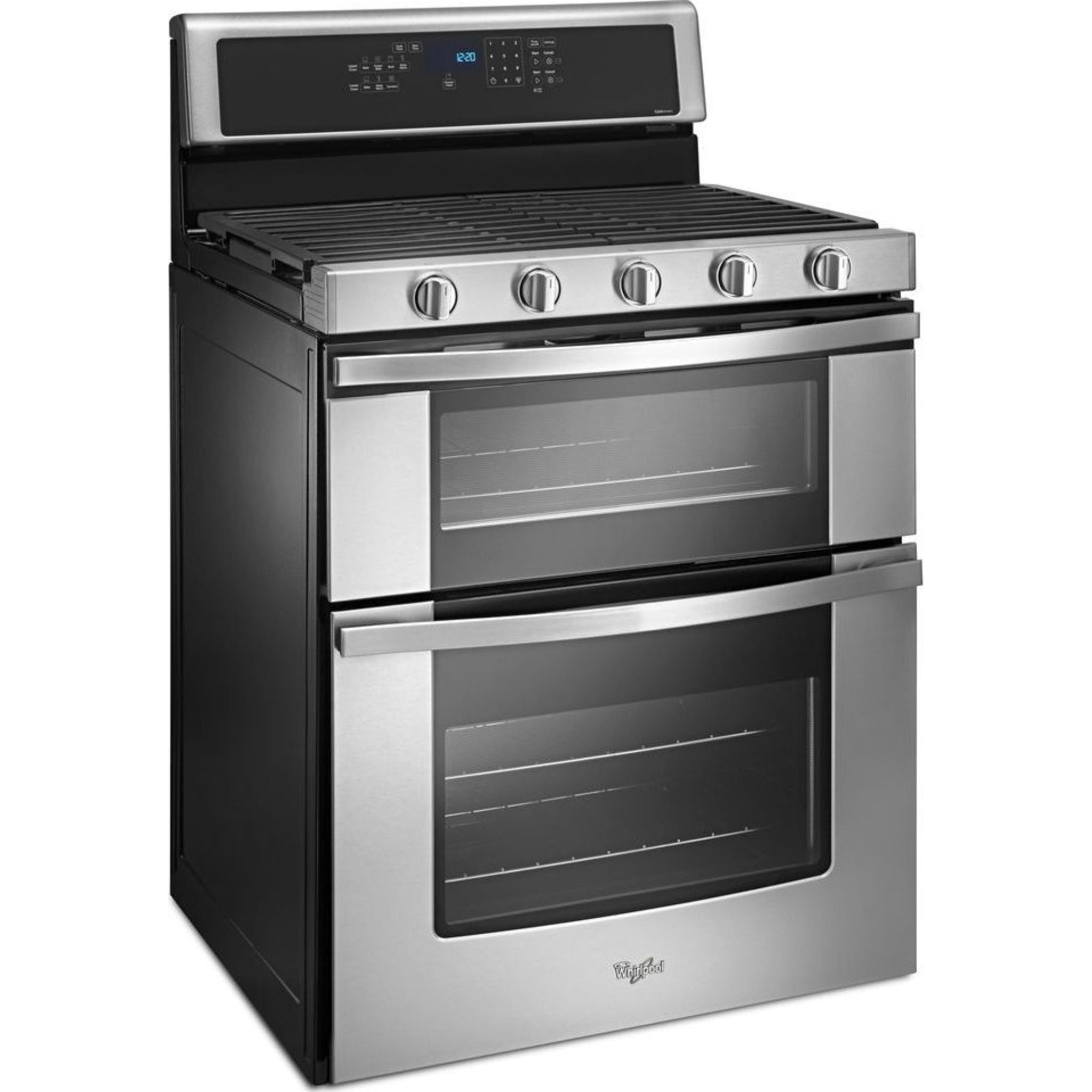 Whirlpool, Whirlpool Dual Oven Range (WGG745S0FS) - Stainless Steel