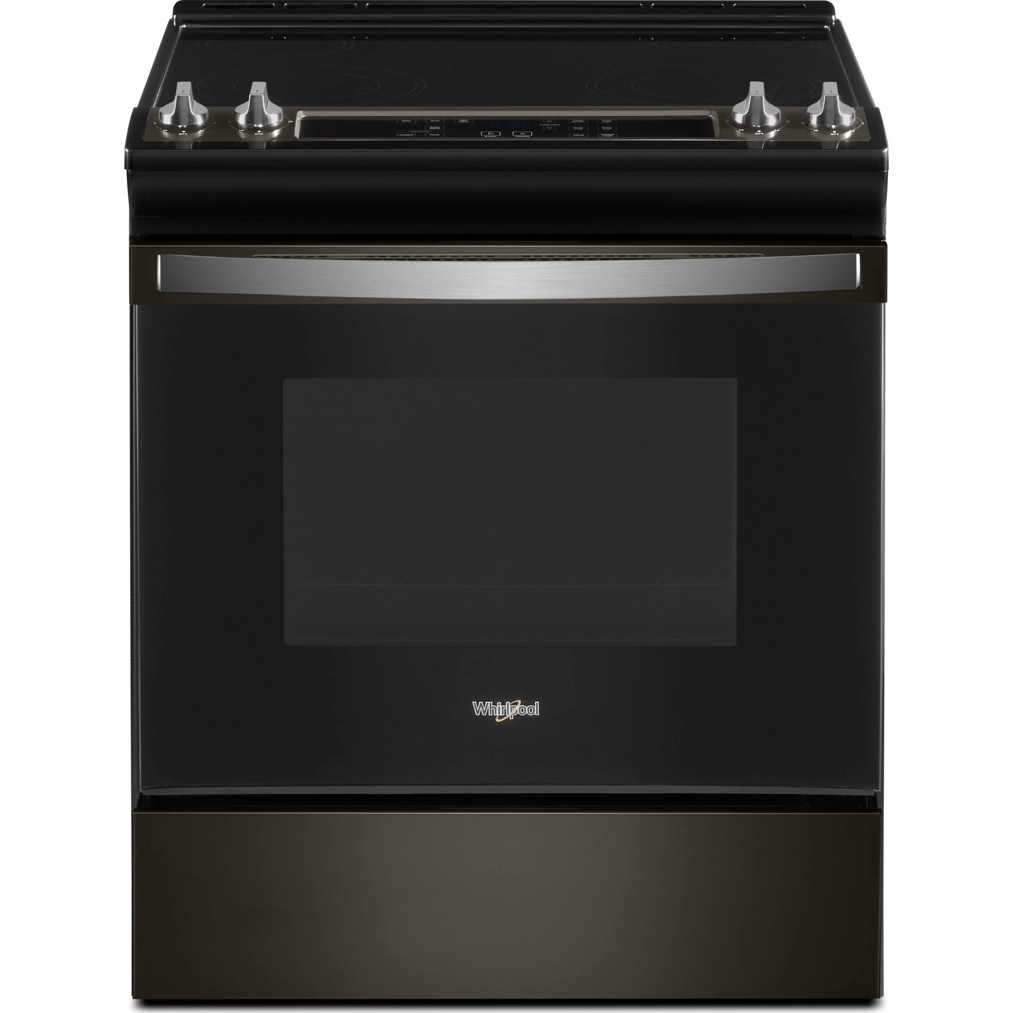 Whirlpool, Whirlpool Electric Range (YWEE515S0LV) - Black Stainless