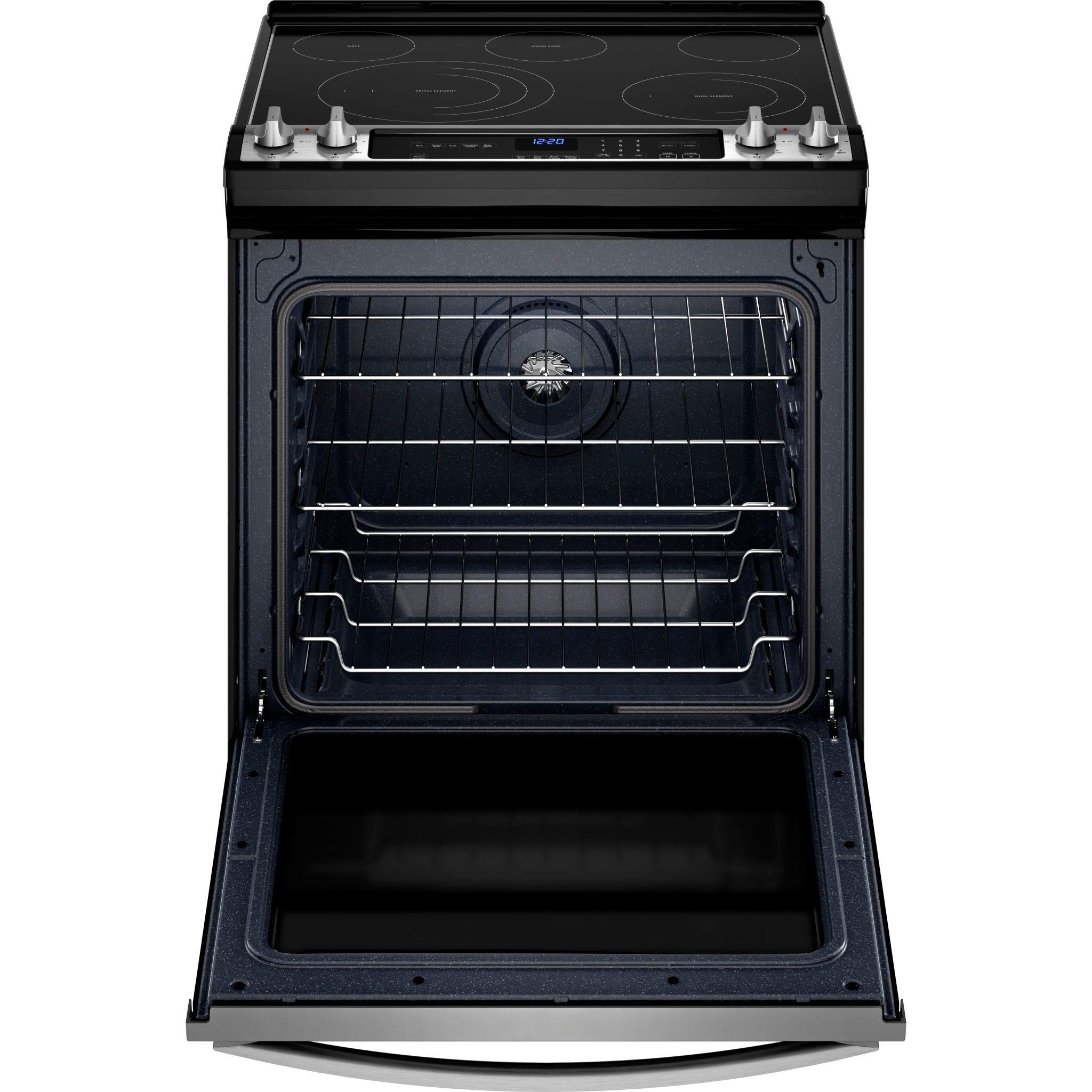 Whirlpool, Whirlpool Electric Range (YWEE745H0LZ) - Stainless Steel