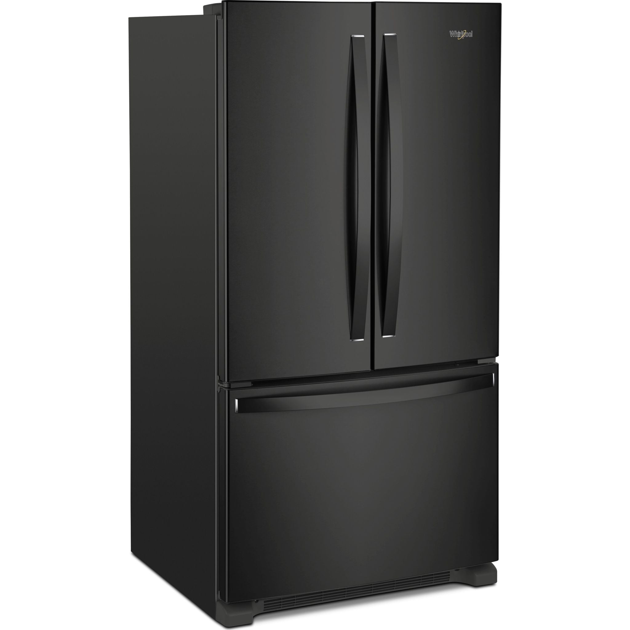 Whirlpool, Whirlpool French Door Fridge (WRF535SWHB) - Black