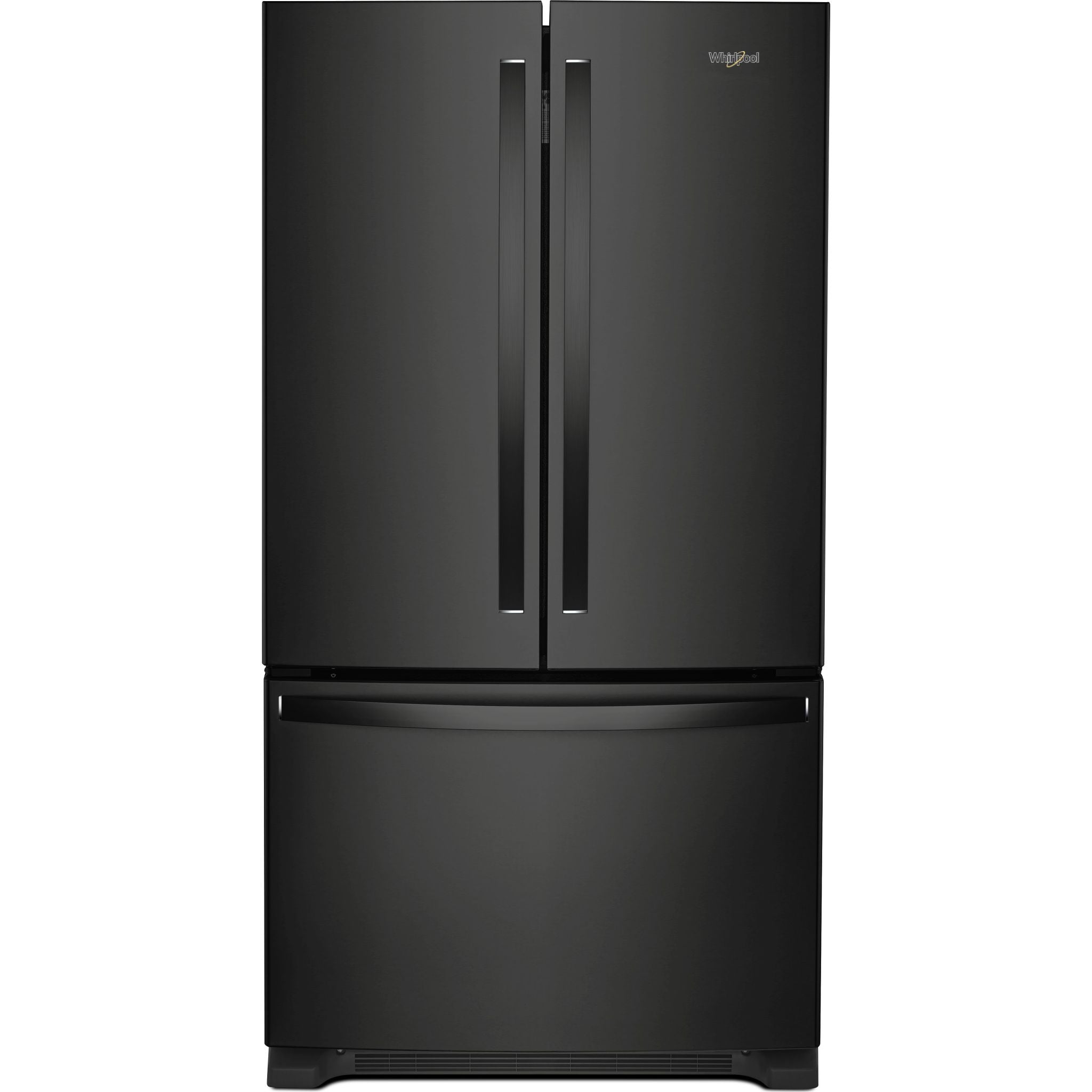 Whirlpool, Whirlpool French Door Fridge (WRF535SWHB) - Black