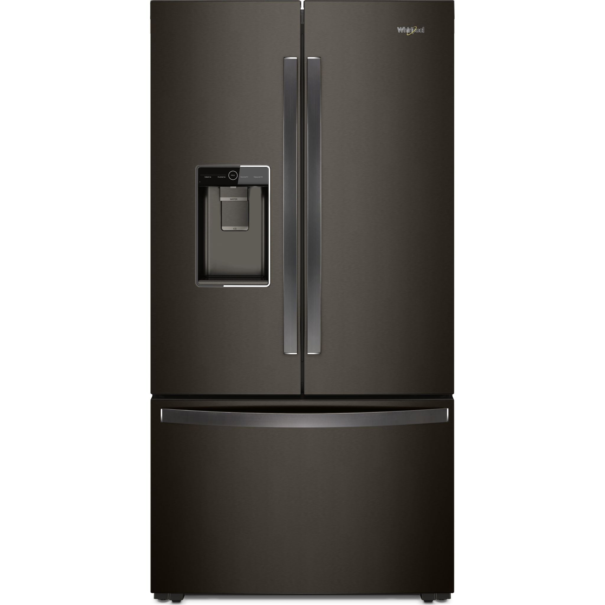 Whirlpool, Whirlpool French Door Fridge (WRF954CIHV) - Black Stainless