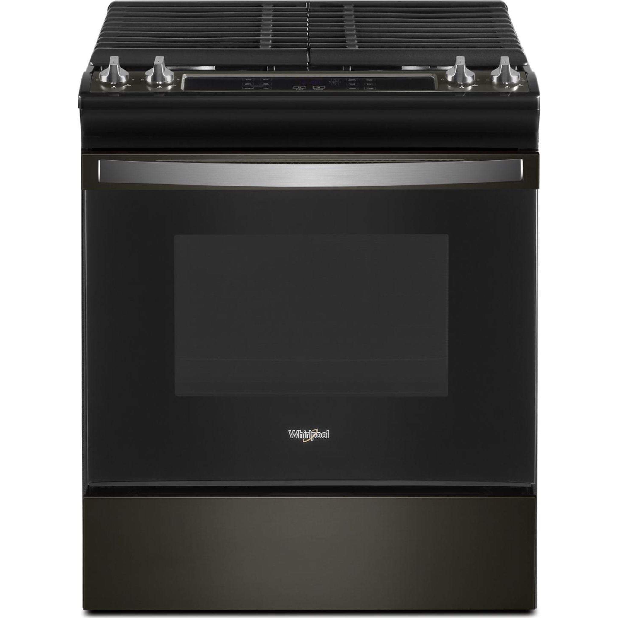 Whirlpool, Whirlpool Gas Range (WEG515S0LV) - Black Stainless